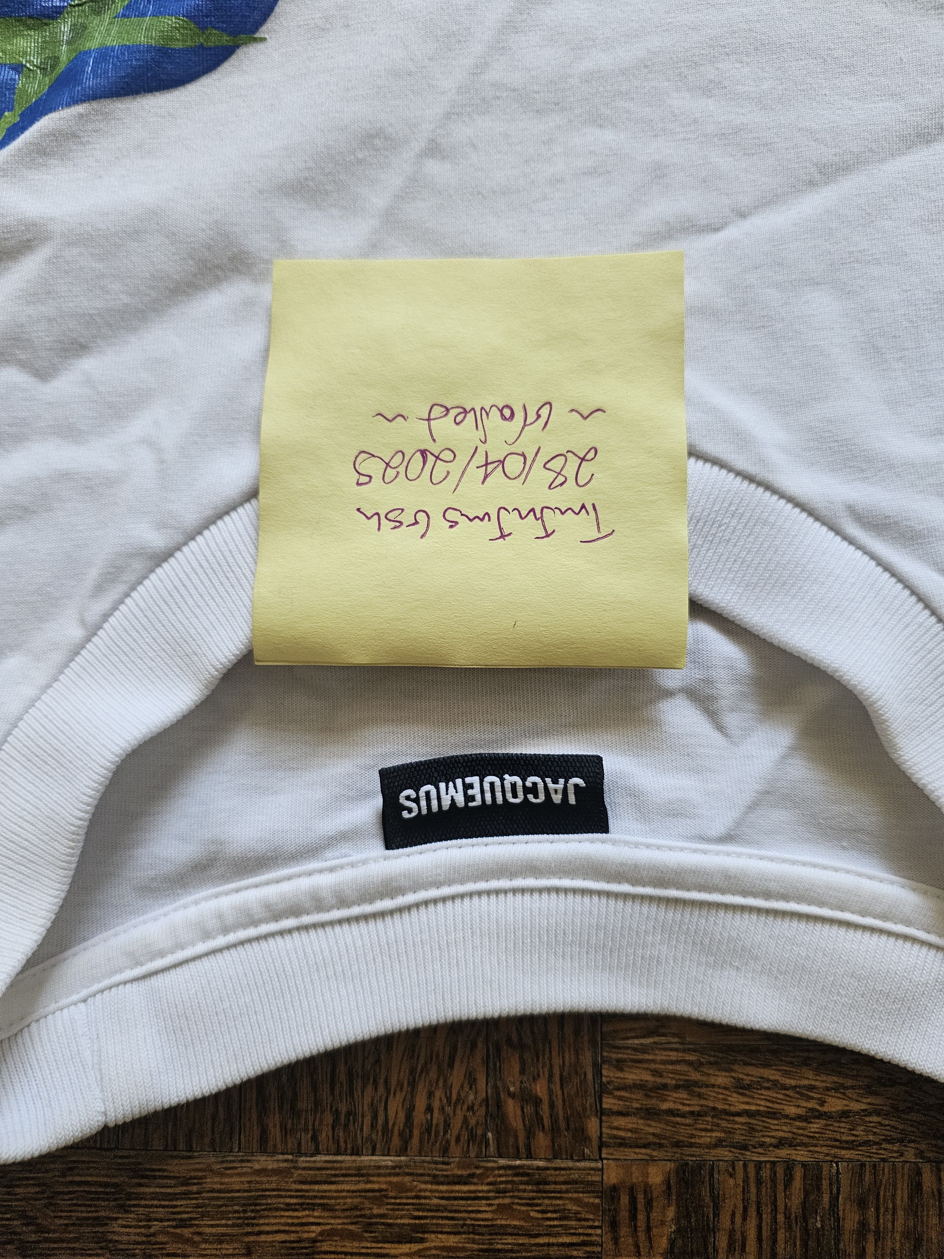 Jacquemus Jacquemus cropped tee shirt Size US L / EU 52-54 / 3 - 5 Thumbnail
