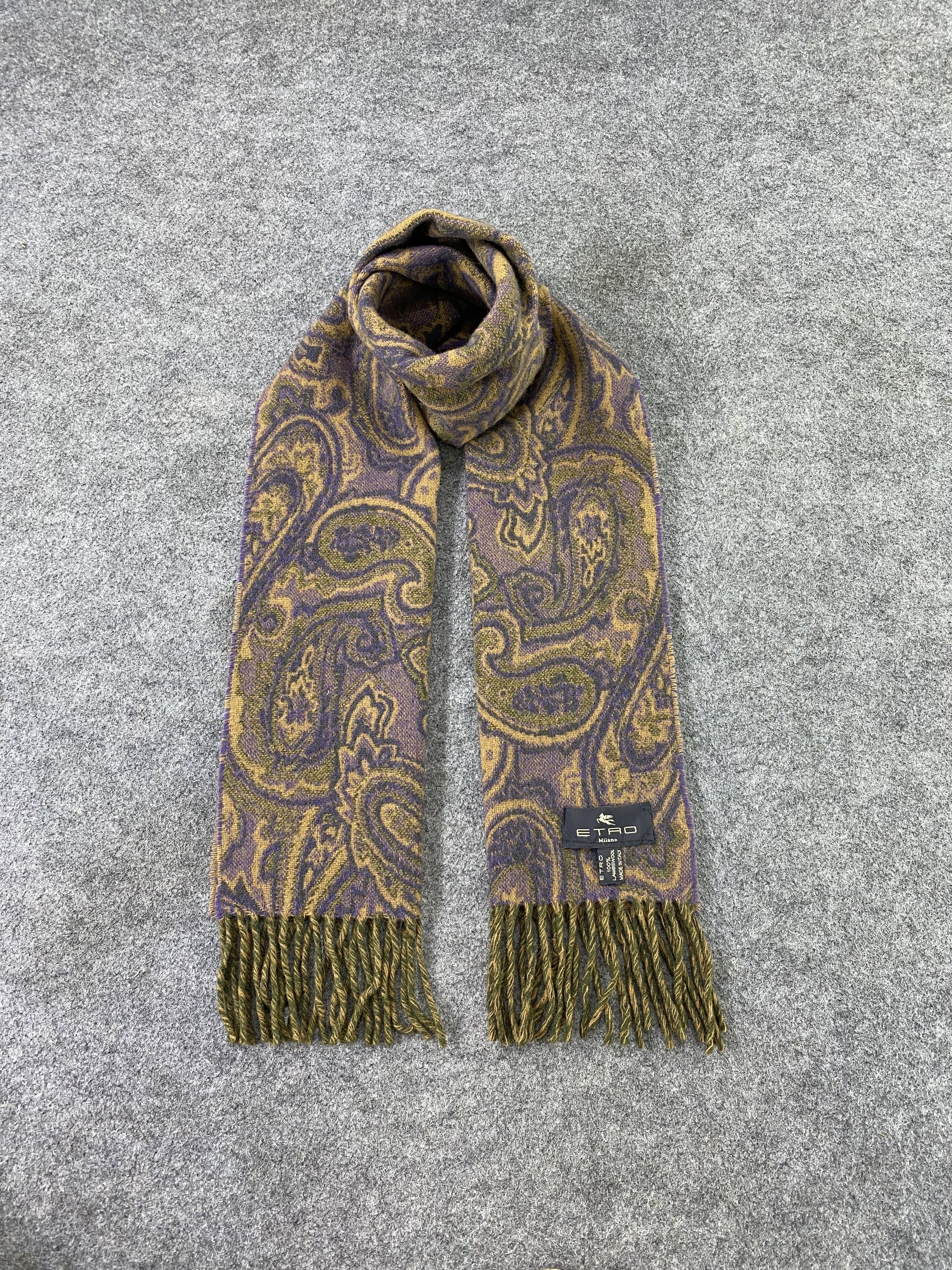 Etro Vintage Etro Scarf / Muffler / Neckwear -T1499 Size ONE SIZE - 1 Thumbnail