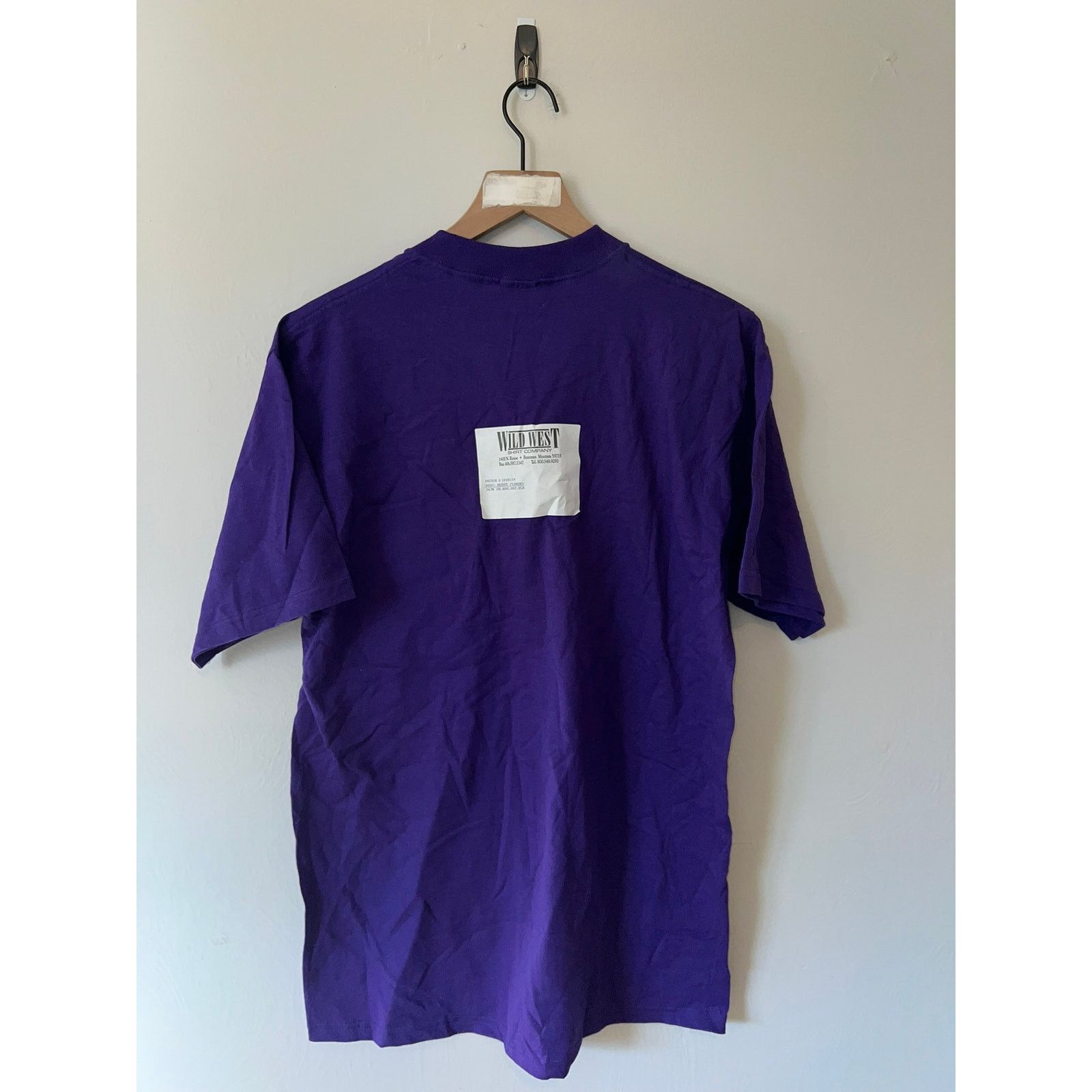 Jerzees Vintage Las Vegas Desert Shirt Flowers Purple Tee VTG L 90s Size US L / EU 52-54 / 3 - 7 Thumbnail