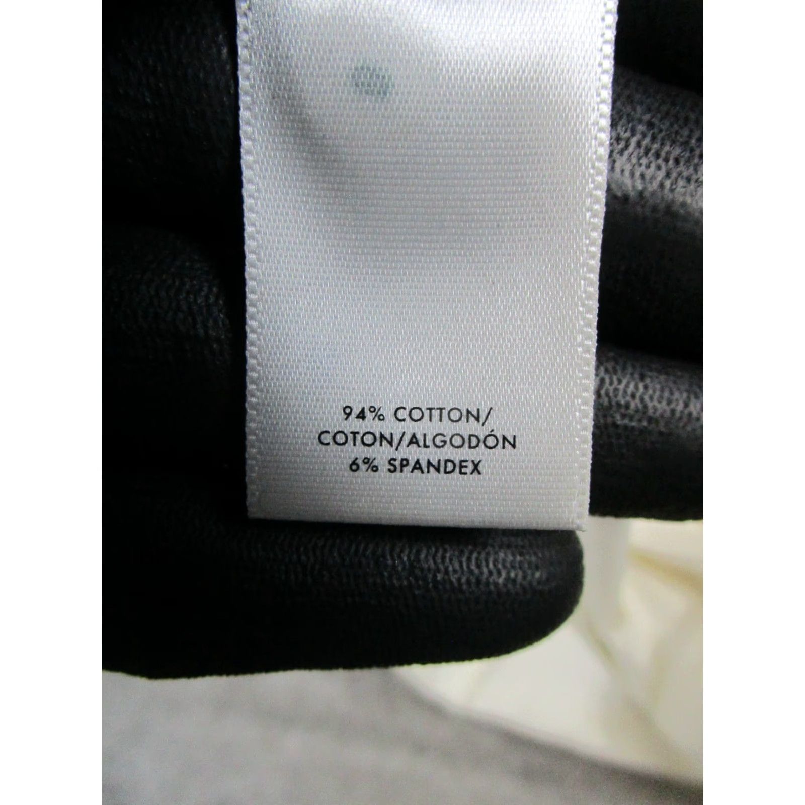 Ann Taylor VINTAGE Ann Taylor Sweater Womens L Solid Ivory Wrap Cotton Long Sleeve Round Neck Works with Limited Defects (Stains Shown) Mens/Womens Size L / US 10 / IT 46 - 5 Thumbnail