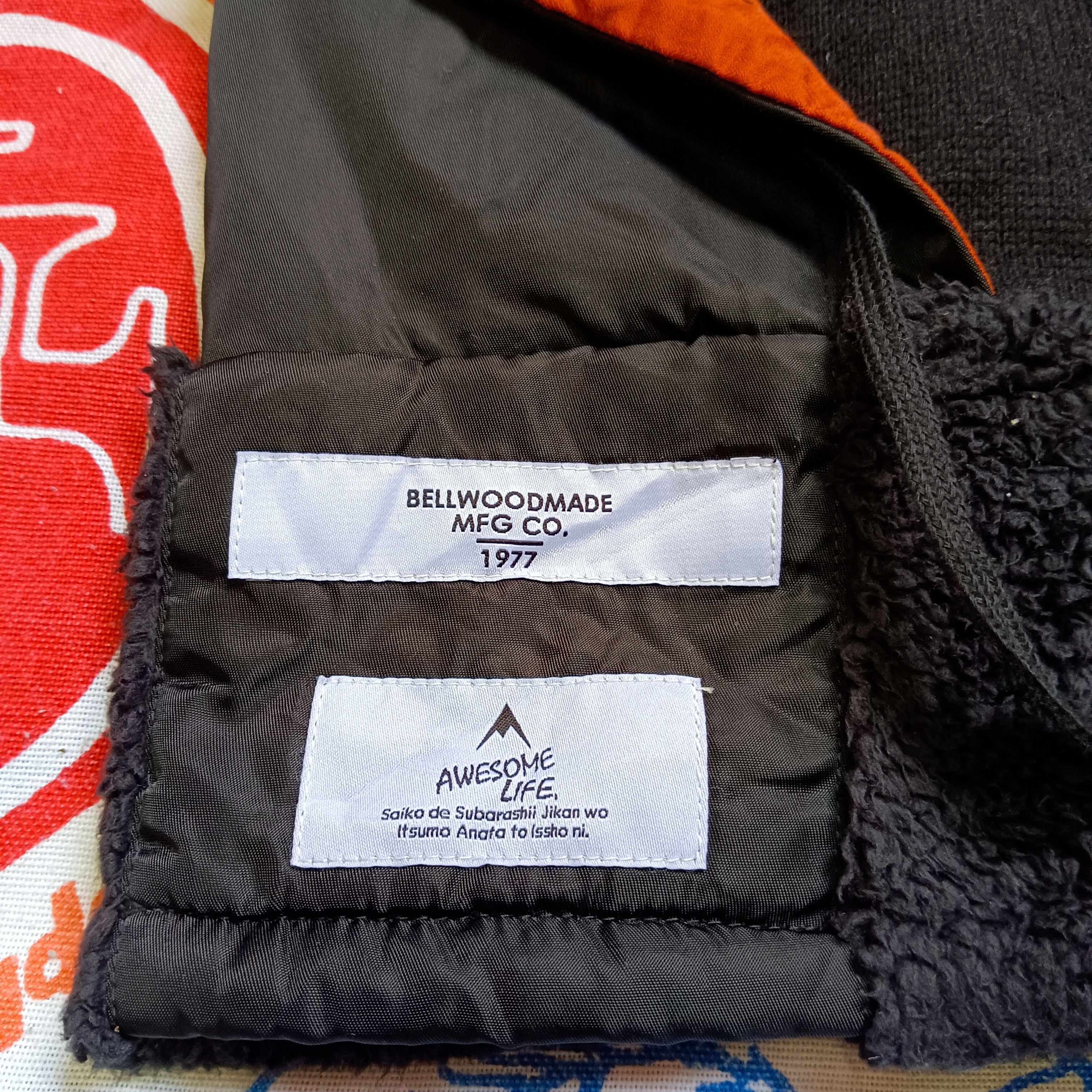 Japanese Brand 🔥BELLWOODMADE MFG.CO 1977 🔥AWESOME LIFE🔥 Size ONE SIZE - 2 Thumbnail