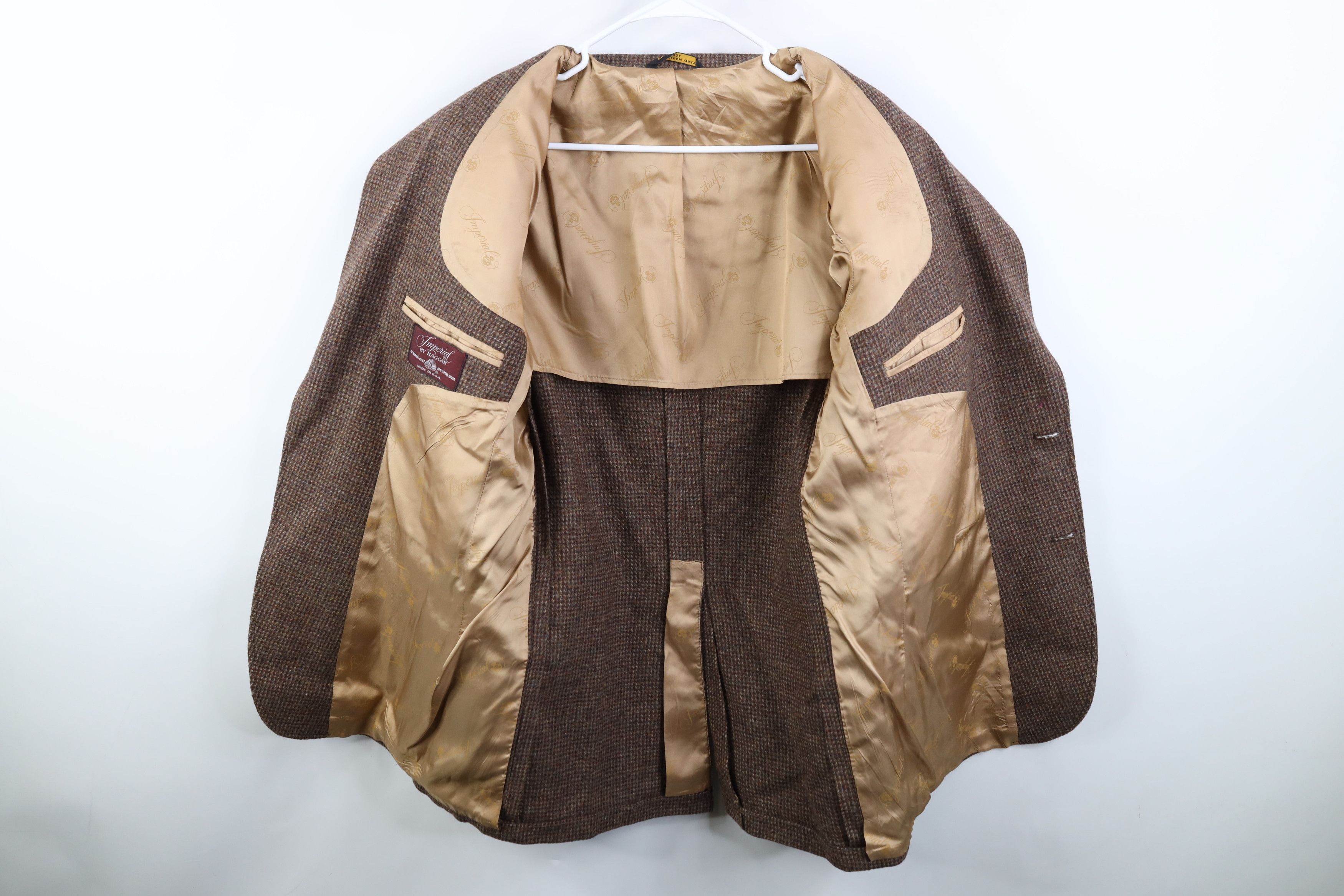 Vintage Vintage 70s Suede Elbow Patch Suit Coat Blazer Jacket USA Size US XXL / EU 58 / 5 - 10 Thumbnail