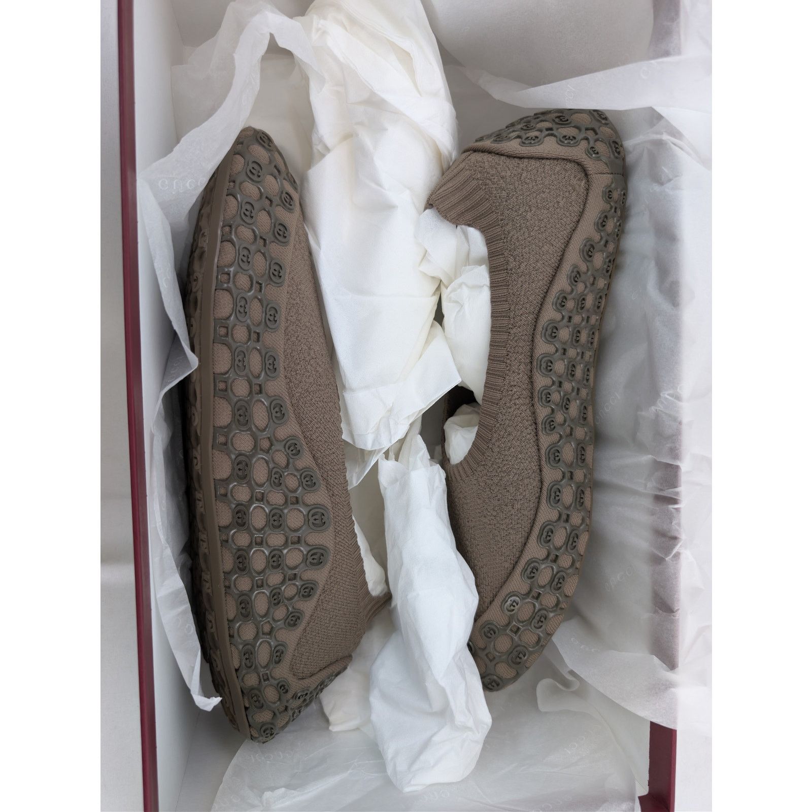 Gucci o1rshd1 Elastic Fabric Monogram Sneakers in Green Size US 10 / EU 43 - 20 Thumbnail
