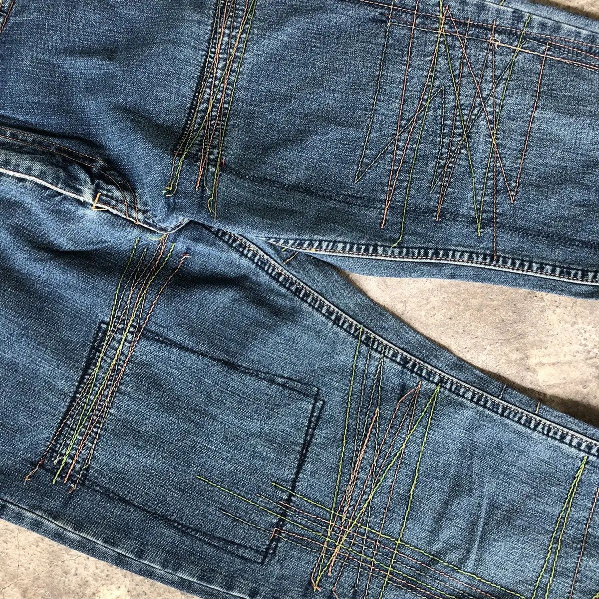 If Six Was Nine Hysteric Punk Flared Jeans Size US 29 - 4 Thumbnail