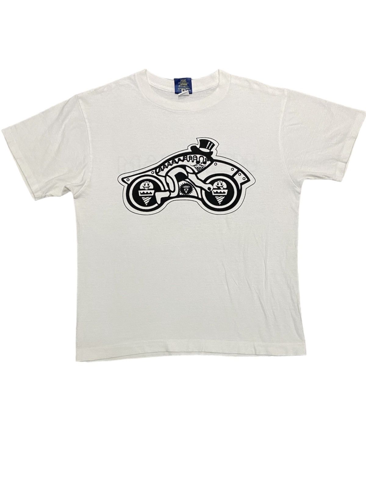 Billionaire Boys Club SS07 BBC racing cyberpunk tee Size US M / EU 48-50 / 2 - 1 Thumbnail
