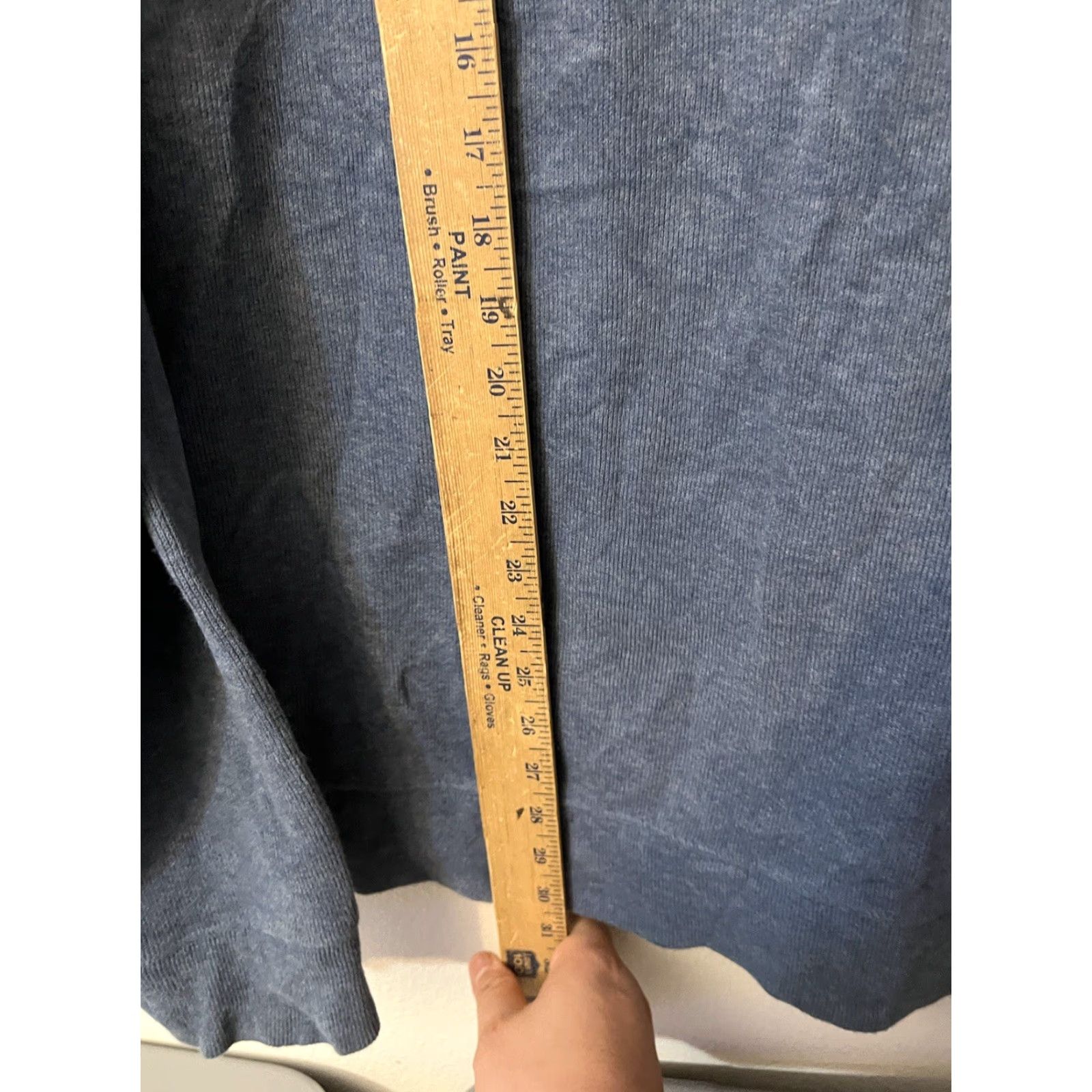 Tommy Hilfiger Tommy Hilfiger Mens Blue Shirt Sweater 1/4 Zip Large Size US L / EU 52-54 / 3 - 4 Thumbnail