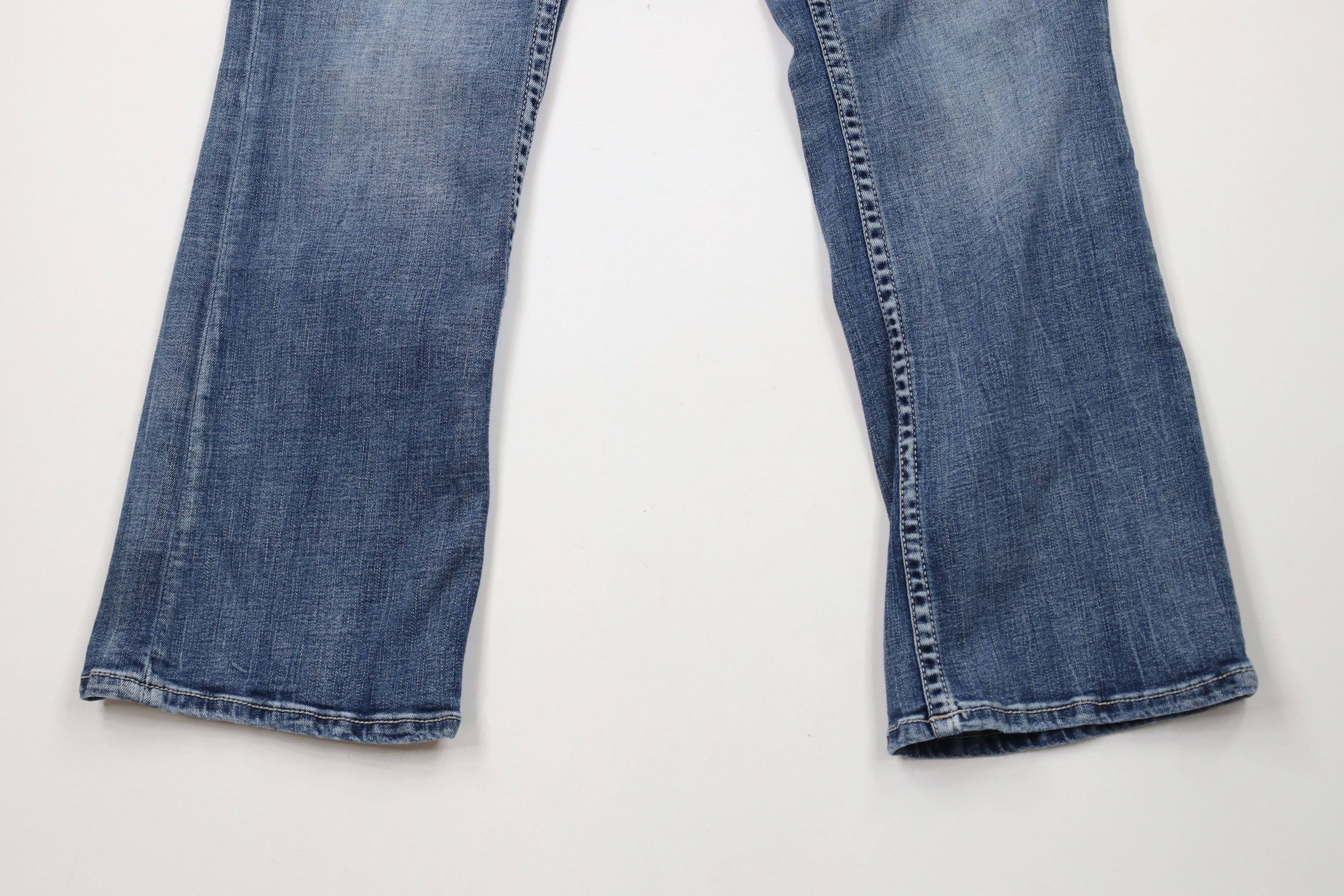 Vintage Buckle BKE Faded Payton Mid Rise Bootcut Denim Jeans Blue Size 32" / US 10 / IT 46 - 4 Thumbnail