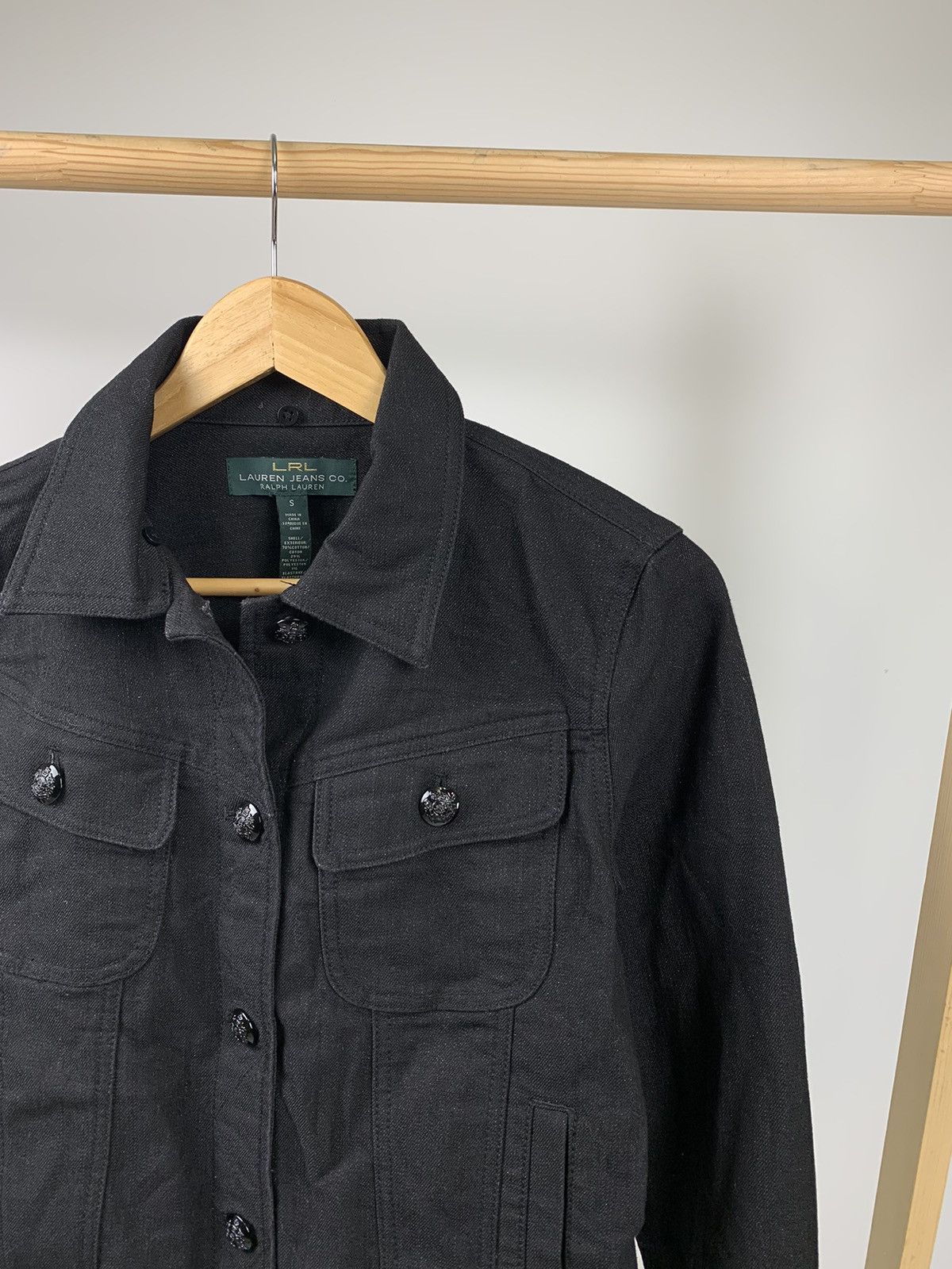 Designer × Lauren Ralph Lauren × RRL Ralph Lauren Lauren Ralph Lauren LRL Diamond Denim Jacket Size S / US 4 / IT 40 - 7 Thumbnail