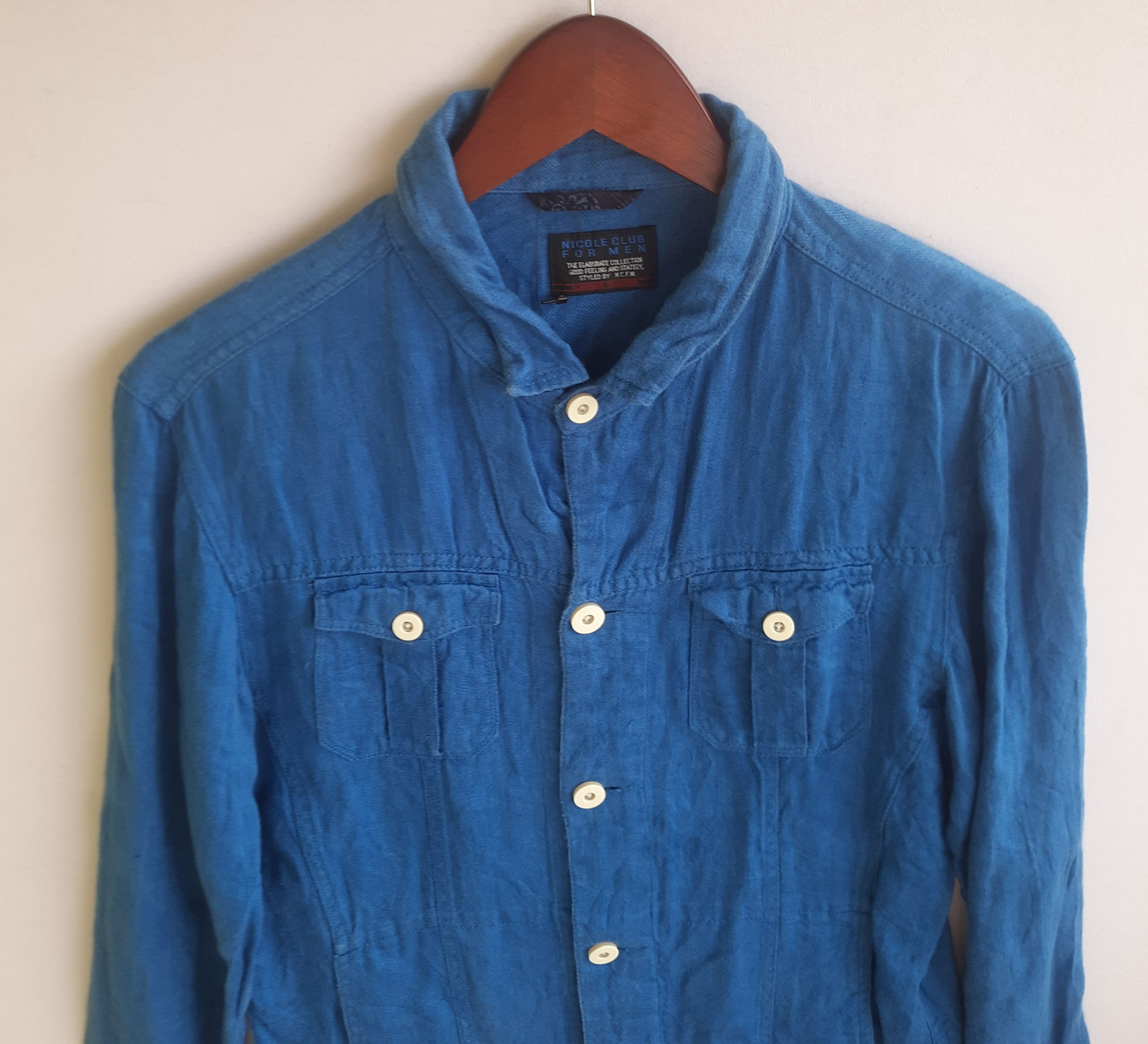 Nicole Club Vintage Nicole Club For Men Shirts Long Sleeve Size US M / EU 48-50 / 2 - 3 Thumbnail