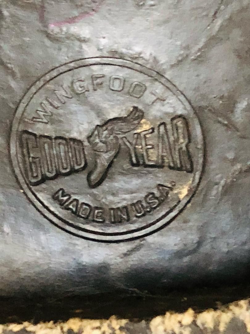Genuine Leather × Vintage Vintage 40s WW 2 Wingfoot Good Year Made in USA Size US 8 / EU 41 - 3 Thumbnail