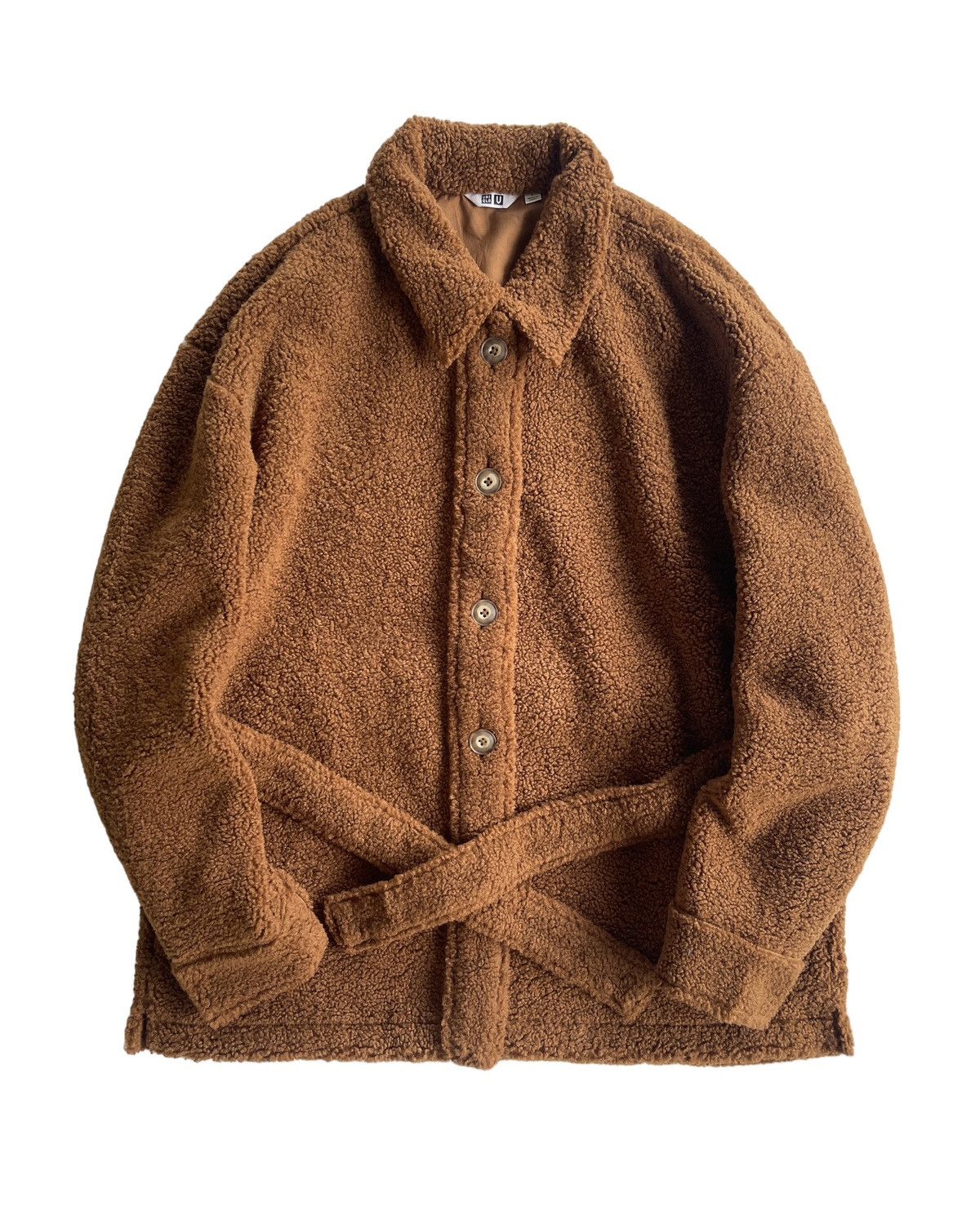 Japanese Brand Undercover X uniqlo Teddy Fleece Jacket Size L / US 10 / IT 46 - 1 Thumbnail