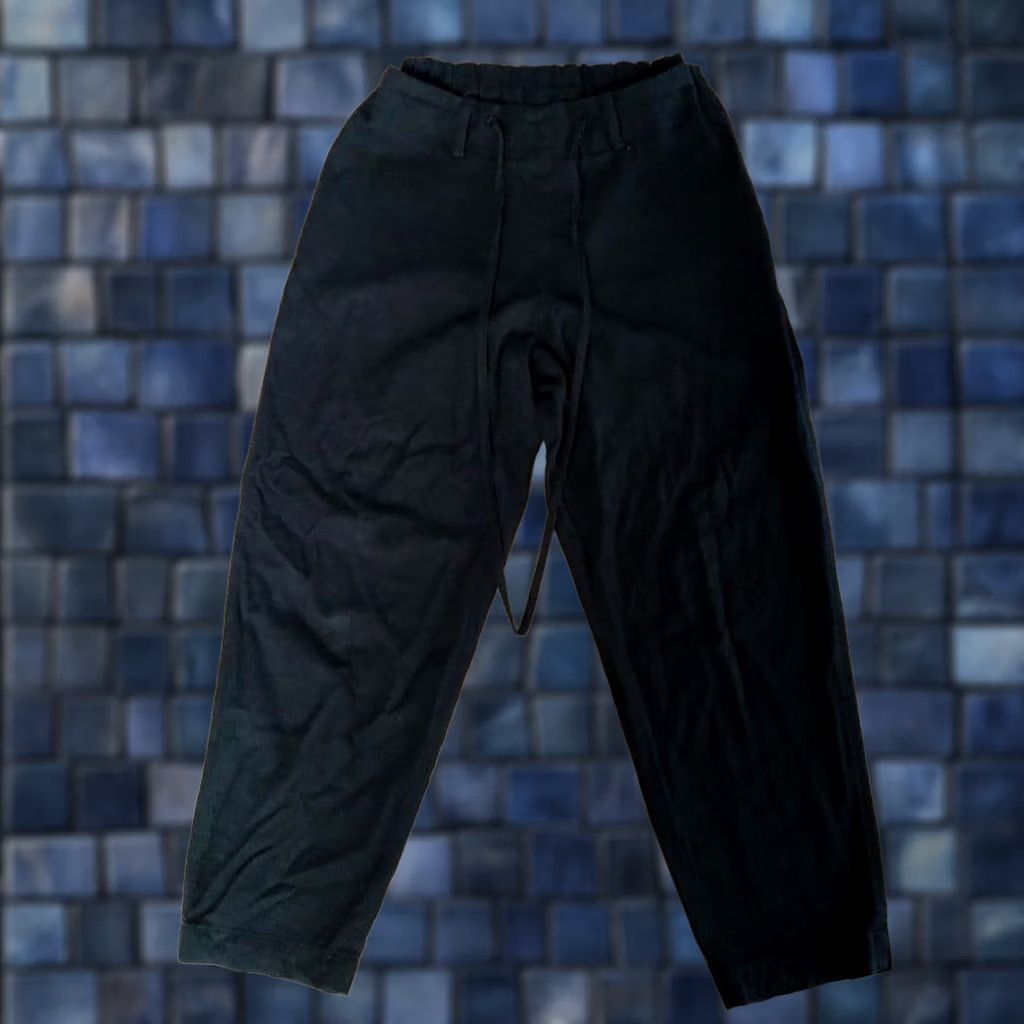 Yohji Yamamoto YOHJI YAMAMOTO PANTS SIZE S MULTICOLOR COTTON TAPERED MEN USED Size US 29 - 1 Thumbnail