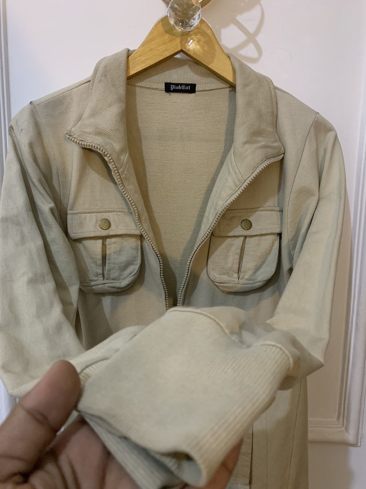 If Six Was Nine × KMRii × Le Grande Bleu (L.G.B.) Japanese cargo jacket bondage punk LGB styel Size US M / EU 48-50 / 2 - 2 Thumbnail