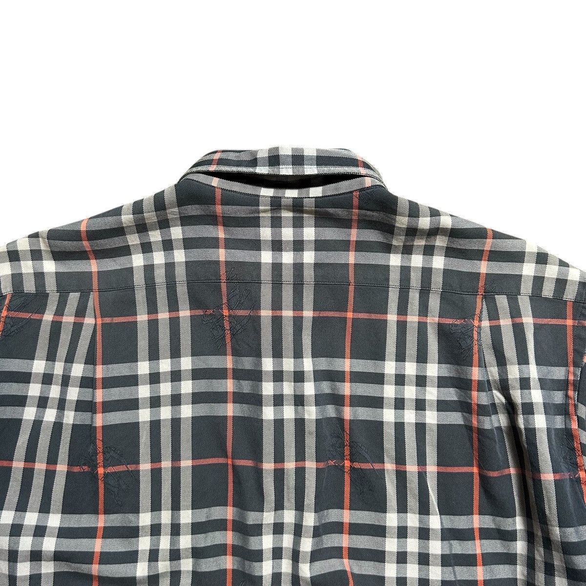 Burberry Vintage Burberrys Monogram Button Shirt Size M / US 6-8 / IT 42-44 - 7 Thumbnail