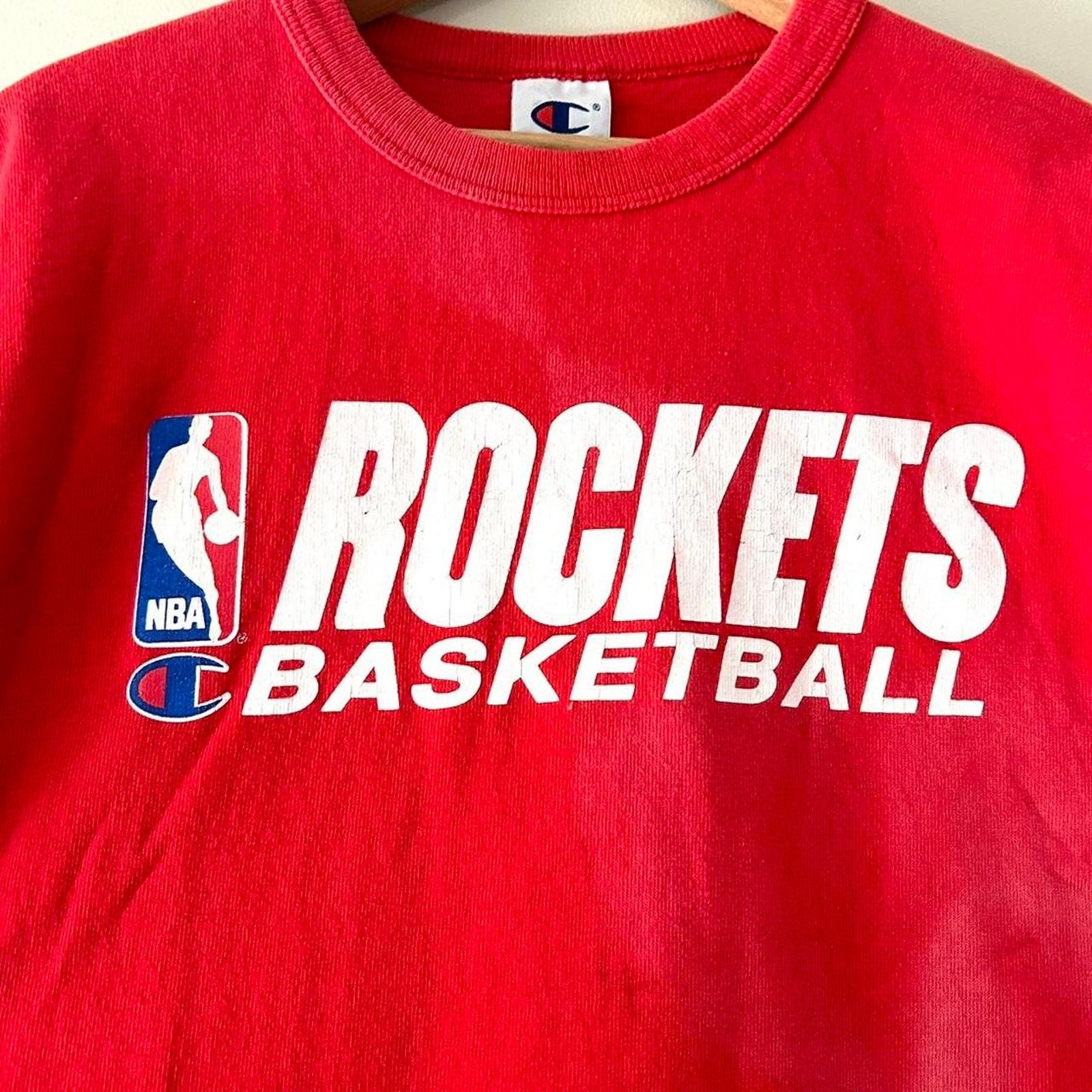 Champion Vintage Champion Houston Rockets Shirt Size US M / EU 48-50 / 2 - 2 Thumbnail