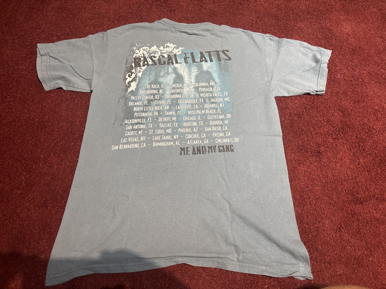 Band Tees × Vintage Rascal Flatts Band Tee Size US M / EU 48-50 / 2 - 2 Thumbnail
