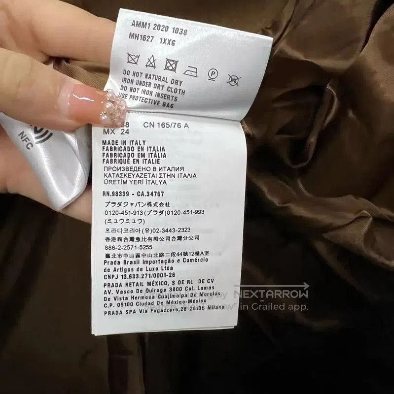Miu Miu Miu Miu Spring Autumn Beige Cotton Jacket . Size XXS / US 00 / IT 34 - 4 Thumbnail