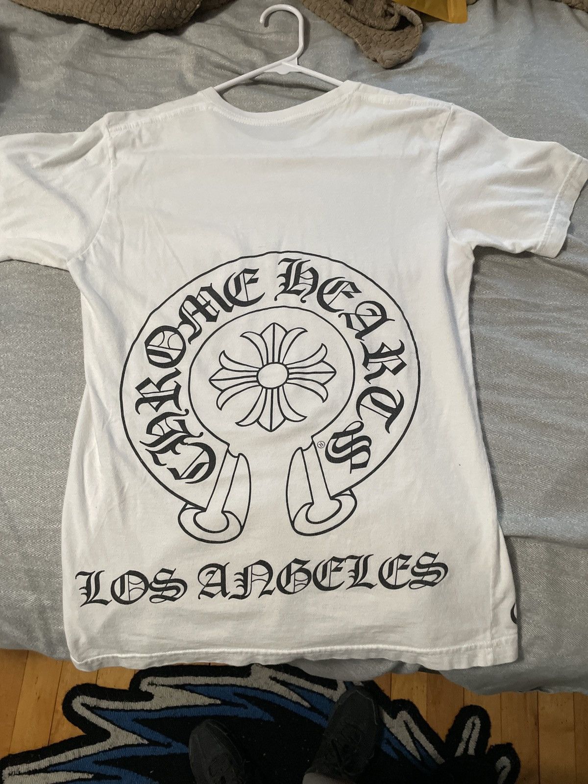 Tシャツ・カットソー Chrome Hearts Los Angeles Exclusive Pocket T-Shirt White Chrome Hearts Los Angeles Exclusive Pocket T-Shirt White'