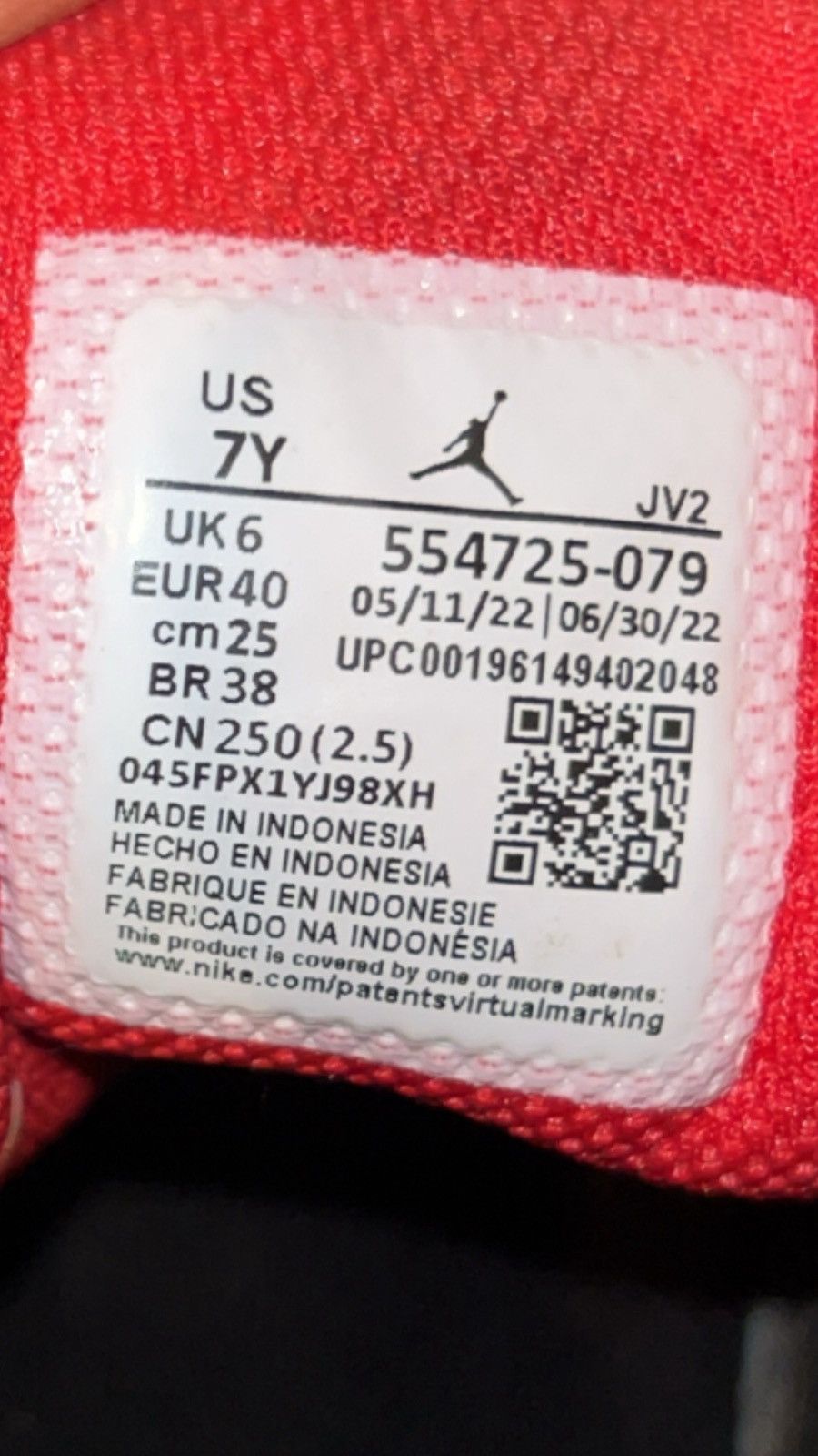 Jordan Brand × Nike Air Jordan 1 Mid GS 'Black Fire Red Size US 7 / EU 40 - 7 Thumbnail