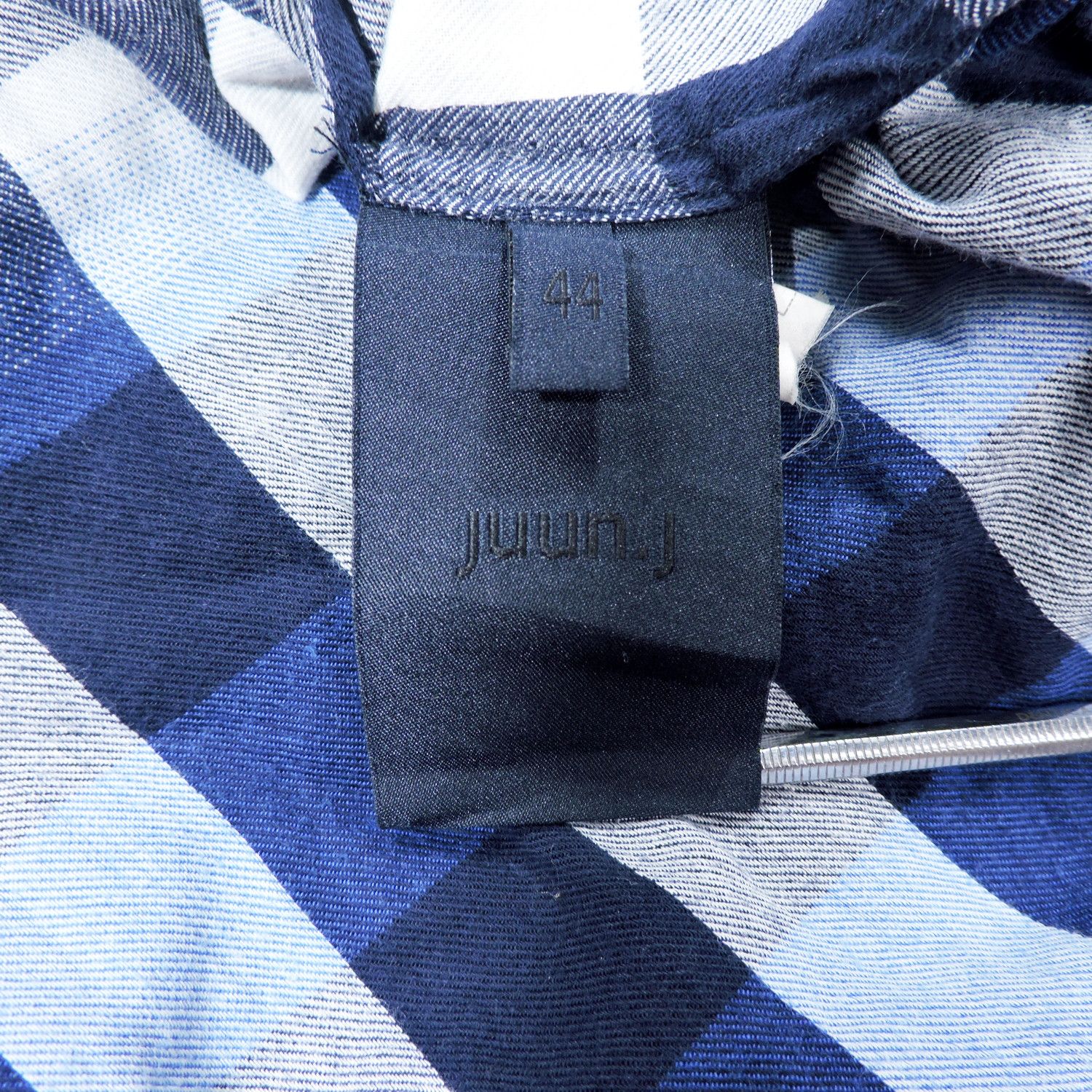Juun.J JUNN.J DOUBLE LAYER PLAID LONG SLEEVE SHIRT Size US S / EU 44-46 / 1 - 4 Thumbnail