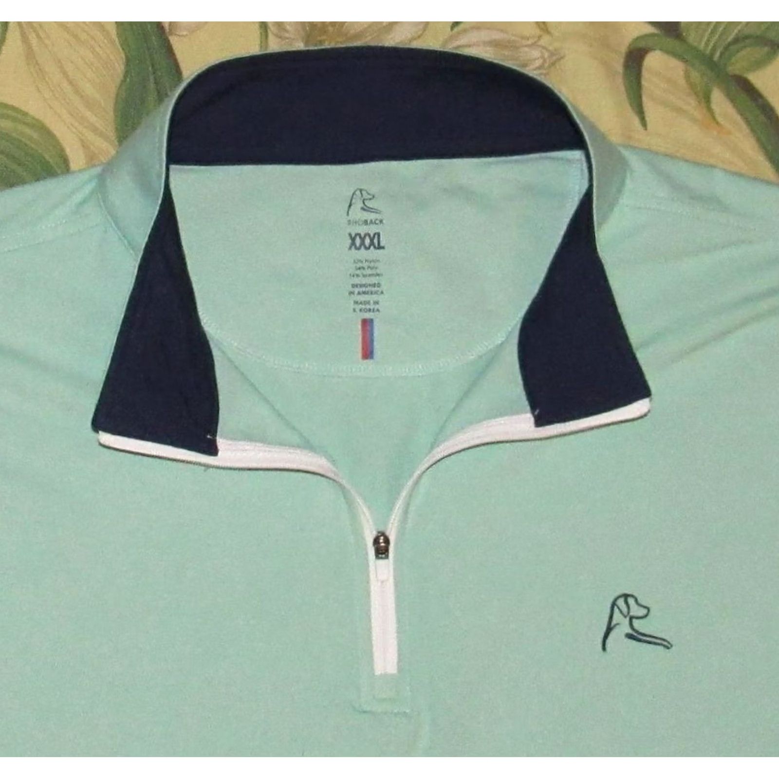 Vintage RHOBACK Mint Green Quarter Zip Performance Sweater XXXL Men Shirt Adult XXXL Green Size US XXL / EU 58 / 5 - 2 Thumbnail