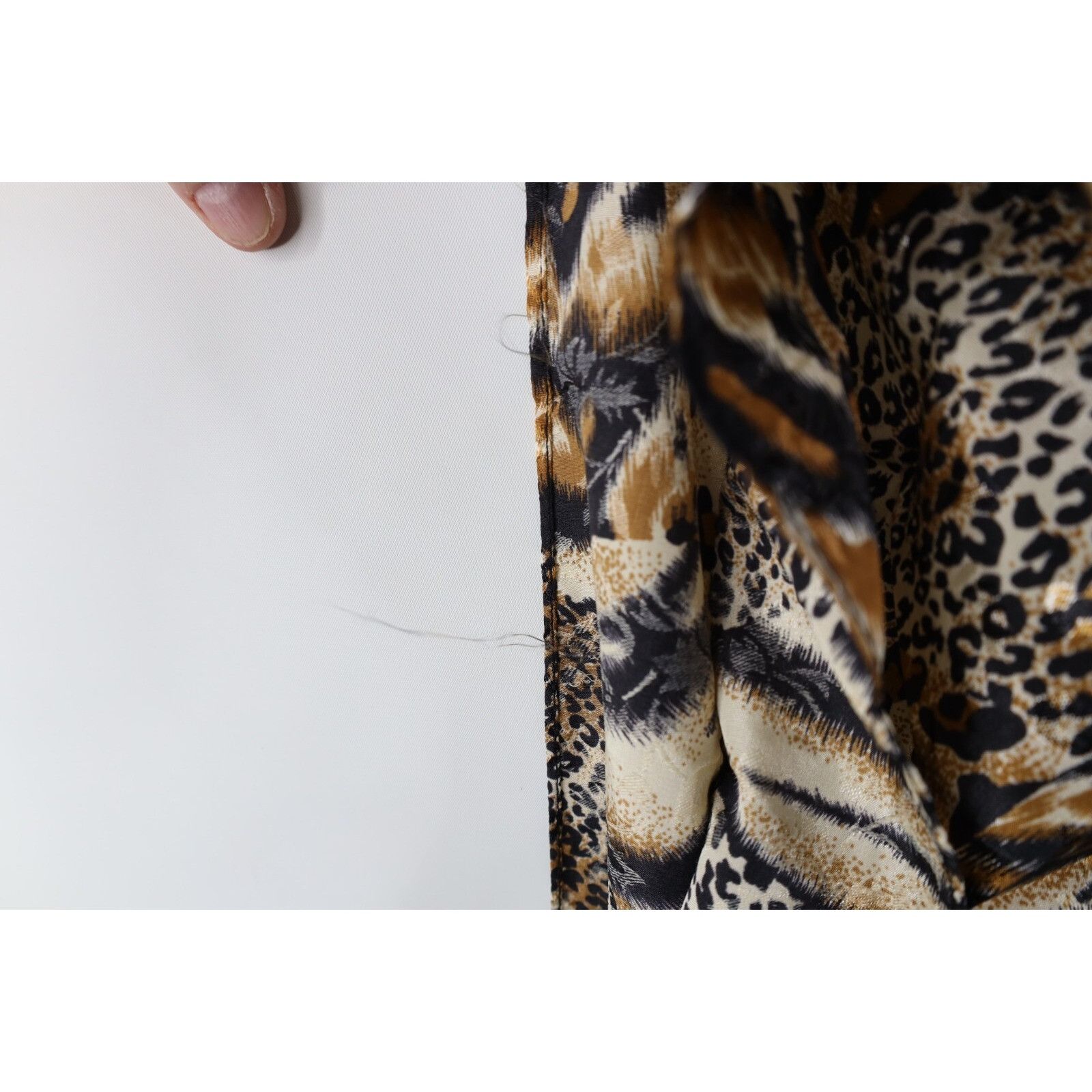 Vintage Deadstock Vintage 90s Streetwear Leopard Sleep Night Gown Size ONE SIZE - 10 Thumbnail