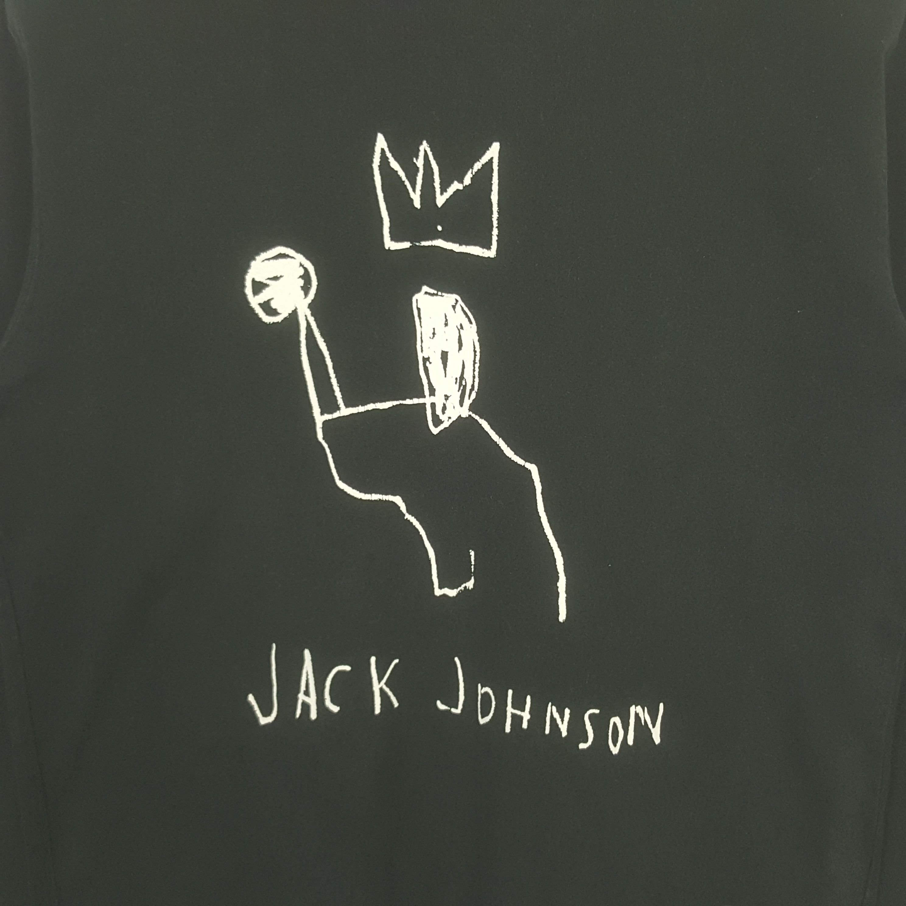 Jean-Michel Basquiat Vintage Jean-Michel Basquiat Jack Johnson Tshirt C301N8 Size US S / EU 44-46 / 1 - 2 Thumbnail