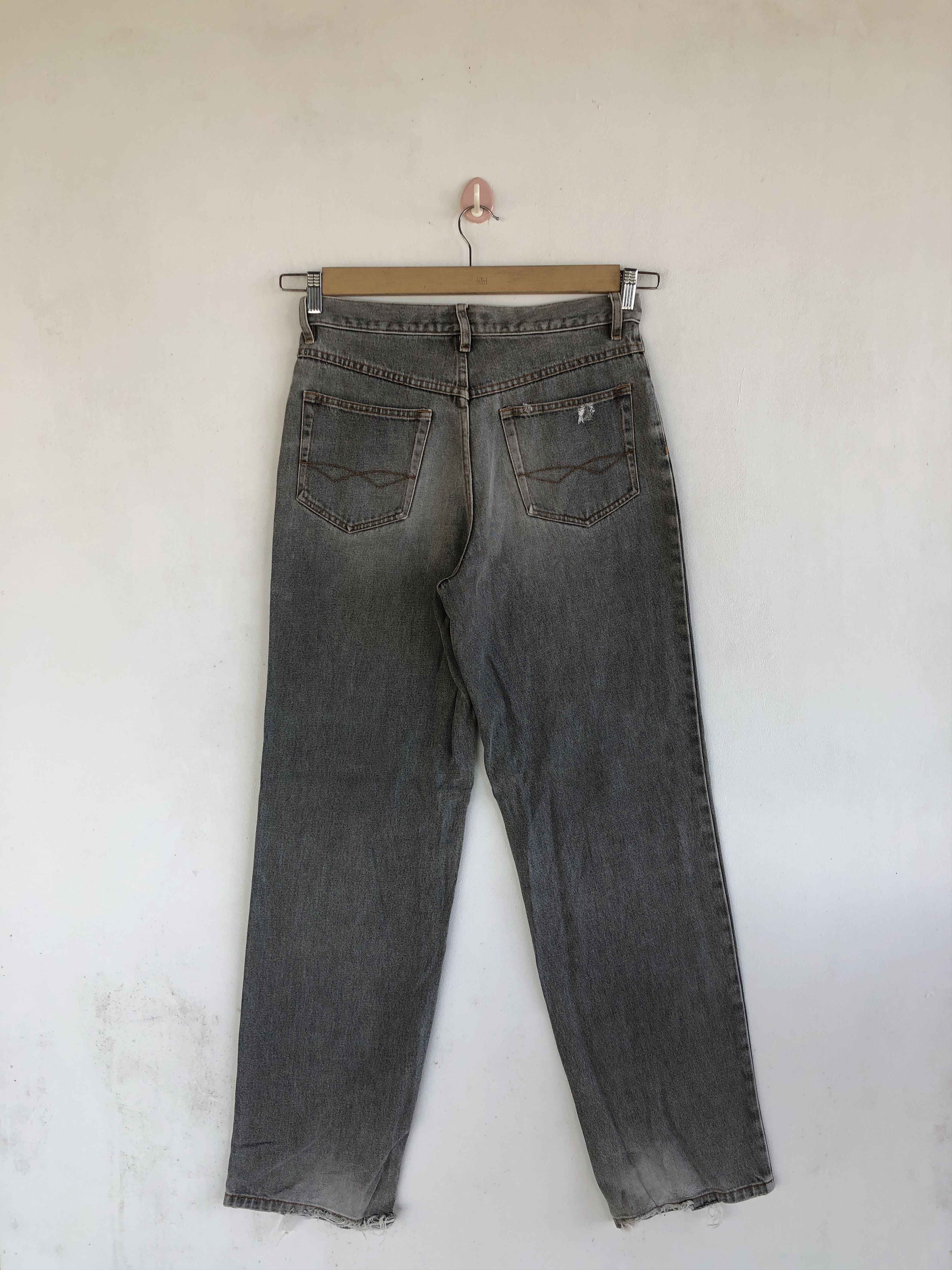 Japanese Brand Vintage Japanese Jeans Ash Grey Denim Amere Pure Pants Size US 30 / EU 46 - 2 Thumbnail