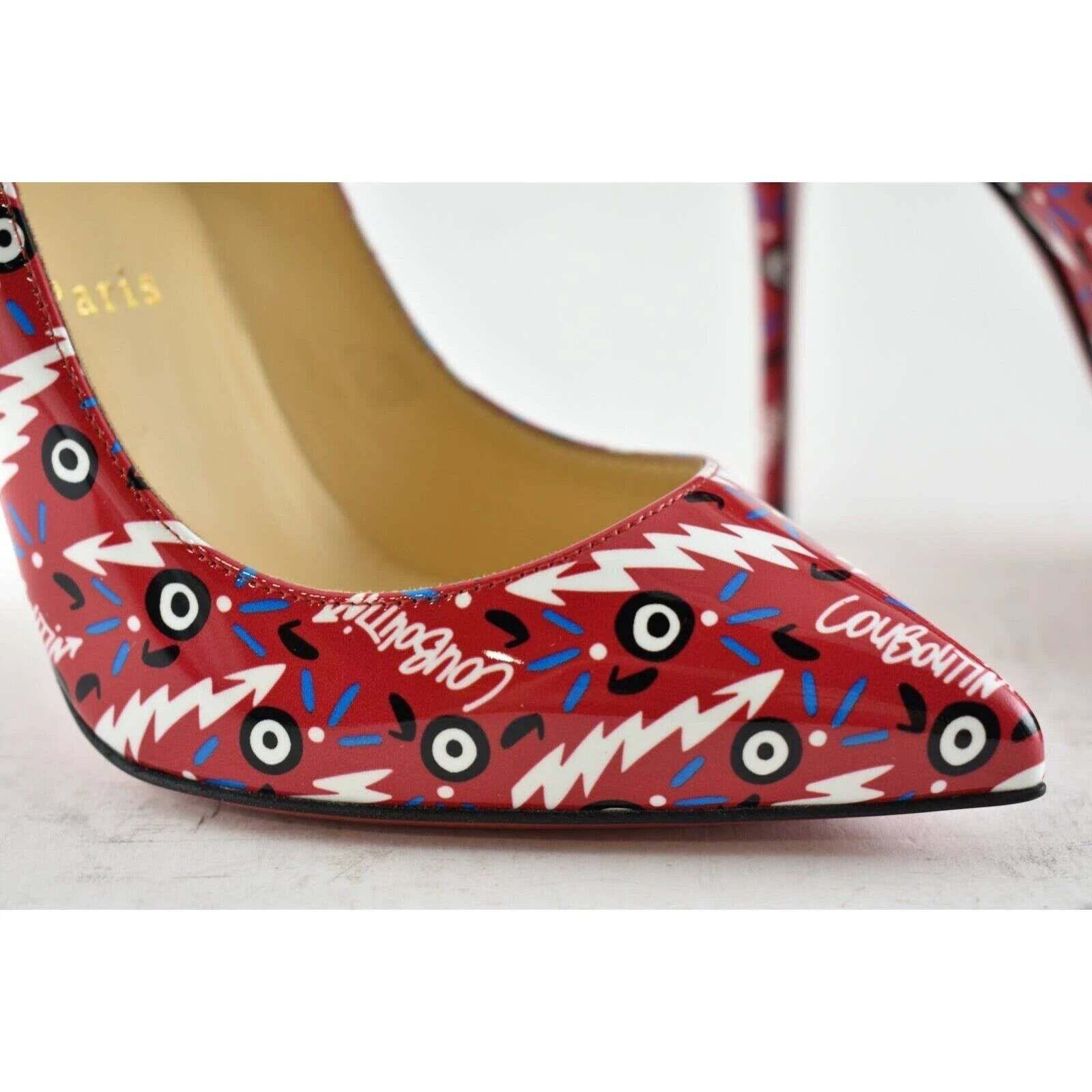 Christian Louboutin Christian Louboutin Pigalle Follies 100 Patent Ginzana Size US 6 / IT 36 - 5 Thumbnail