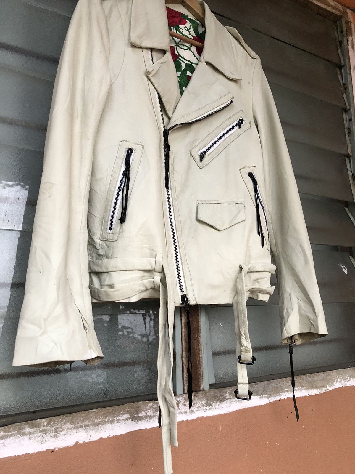 Number (N)ine Vtg 2006 S/S Number (N)ine Lambskin Leather Jacket Size US S / EU 44-46 / 1 - 3 Thumbnail