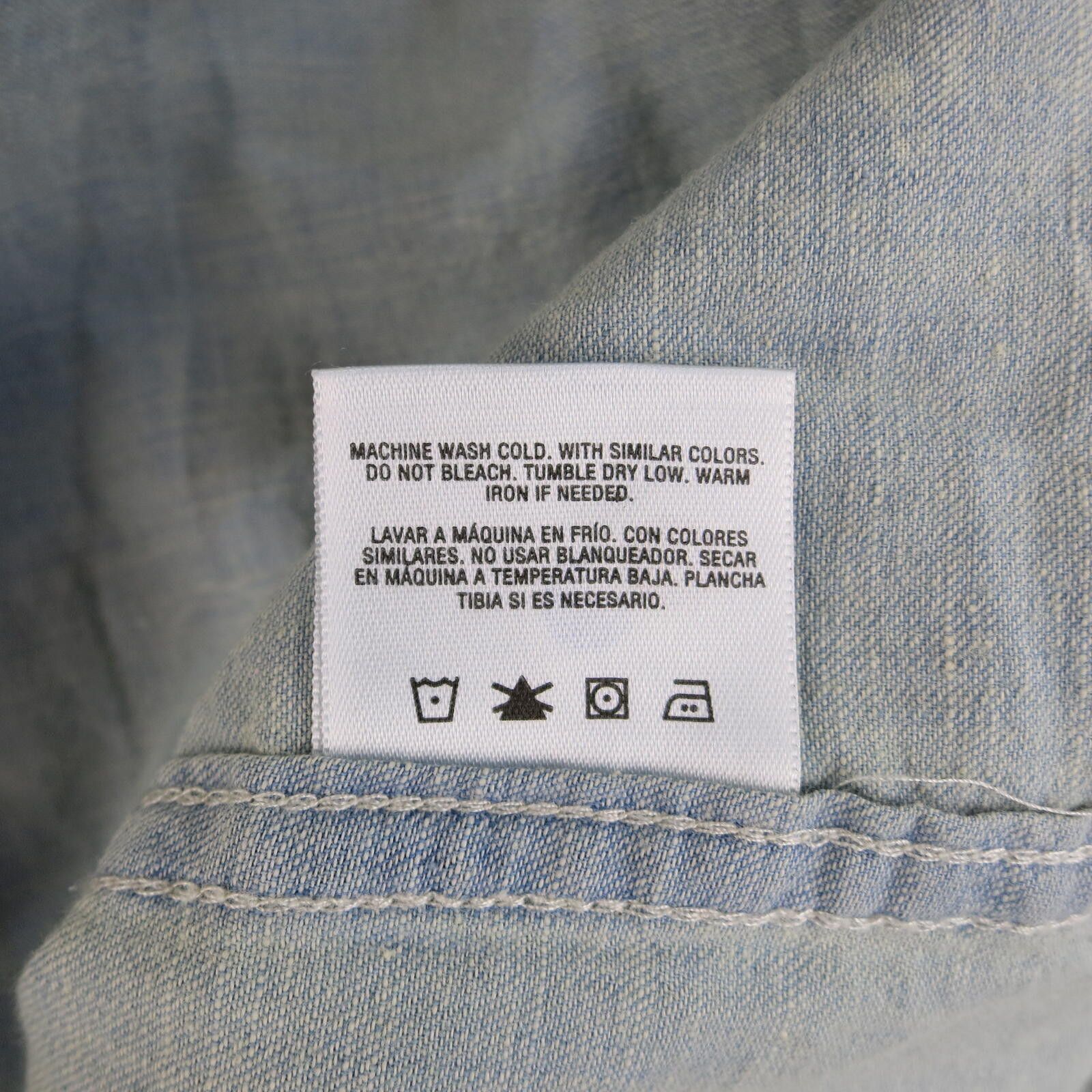 Other Roebuck & Co Mens XL Light Blue S/S Hammer Head Shark Shirt Size US XL / EU 56 / 4 - 7 Thumbnail
