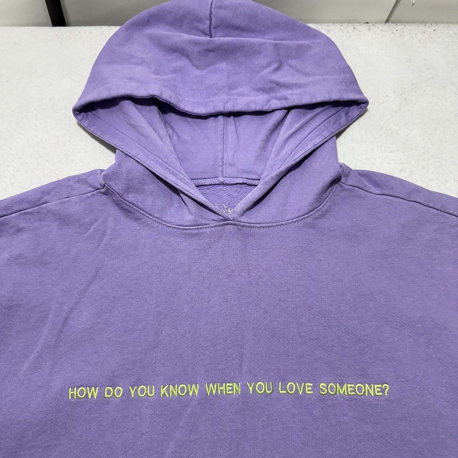 Boys Lie Boys Lie 1 Size Hoodie How Do You Know When You Love Someone Size ONE SIZE - 3 Thumbnail
