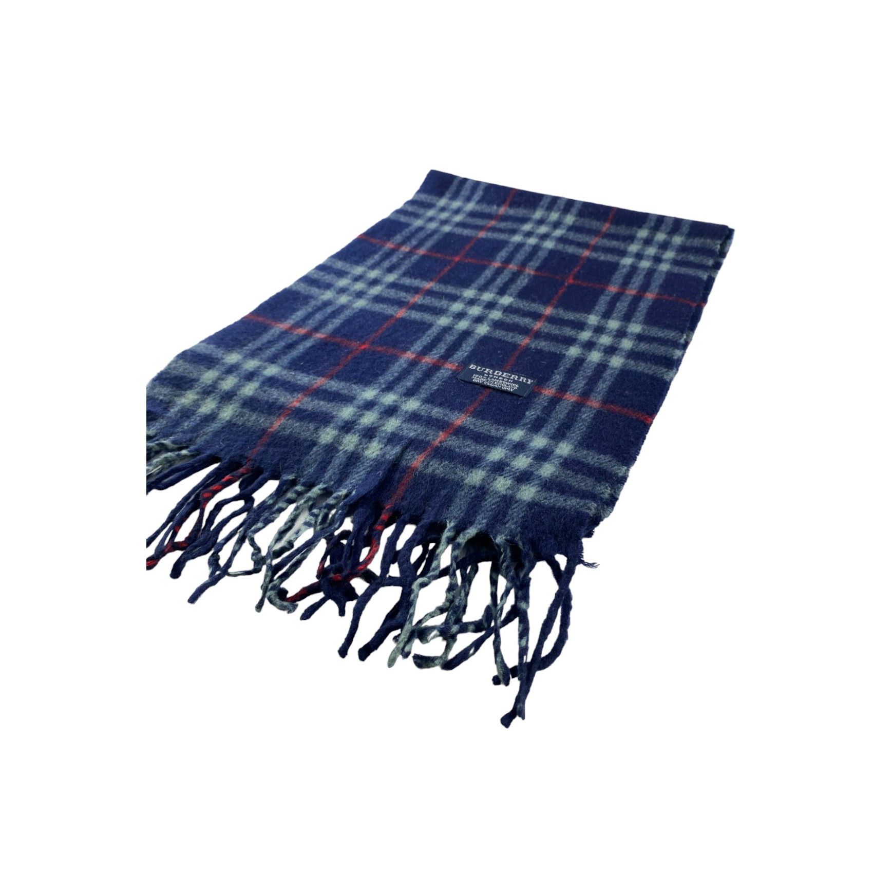 Burberry × Vintage Burberry Scarf / Muffler / Neckwear - WW805 Size ONE SIZE - 3 Thumbnail