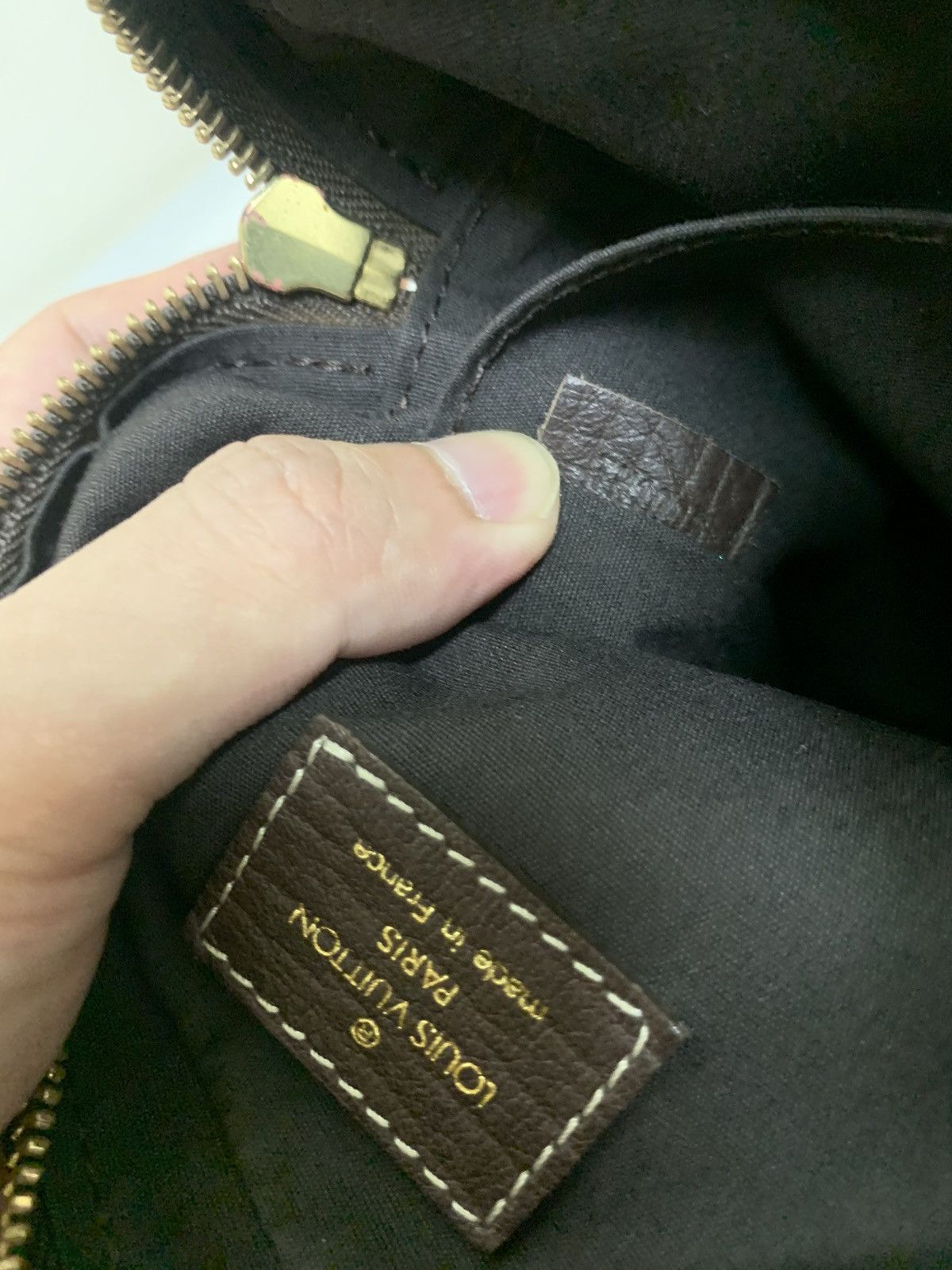 Louis Vuitton Louis Vuitton Monogram Mini Lin Danube Shoulder Bag Size ONE SIZE - 8 Thumbnail