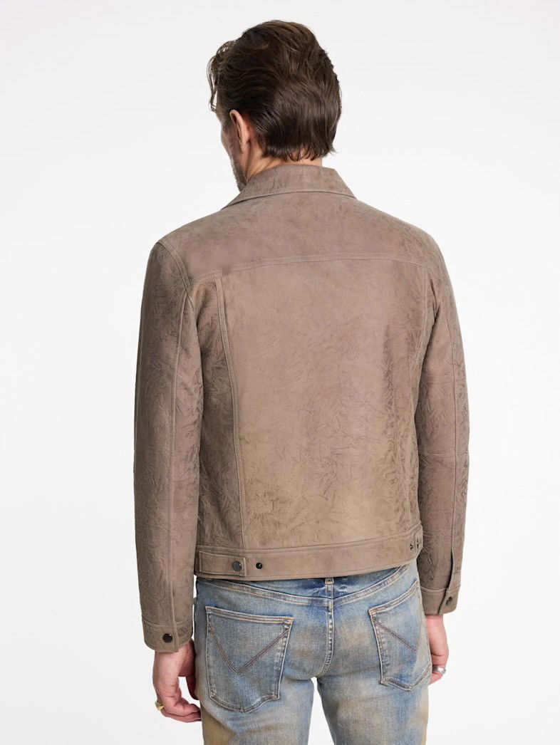 John Varvatos Dyker Trucker Jacket EU 58 USA 48 Size US XXL / EU 58 / 5 - 6 Thumbnail