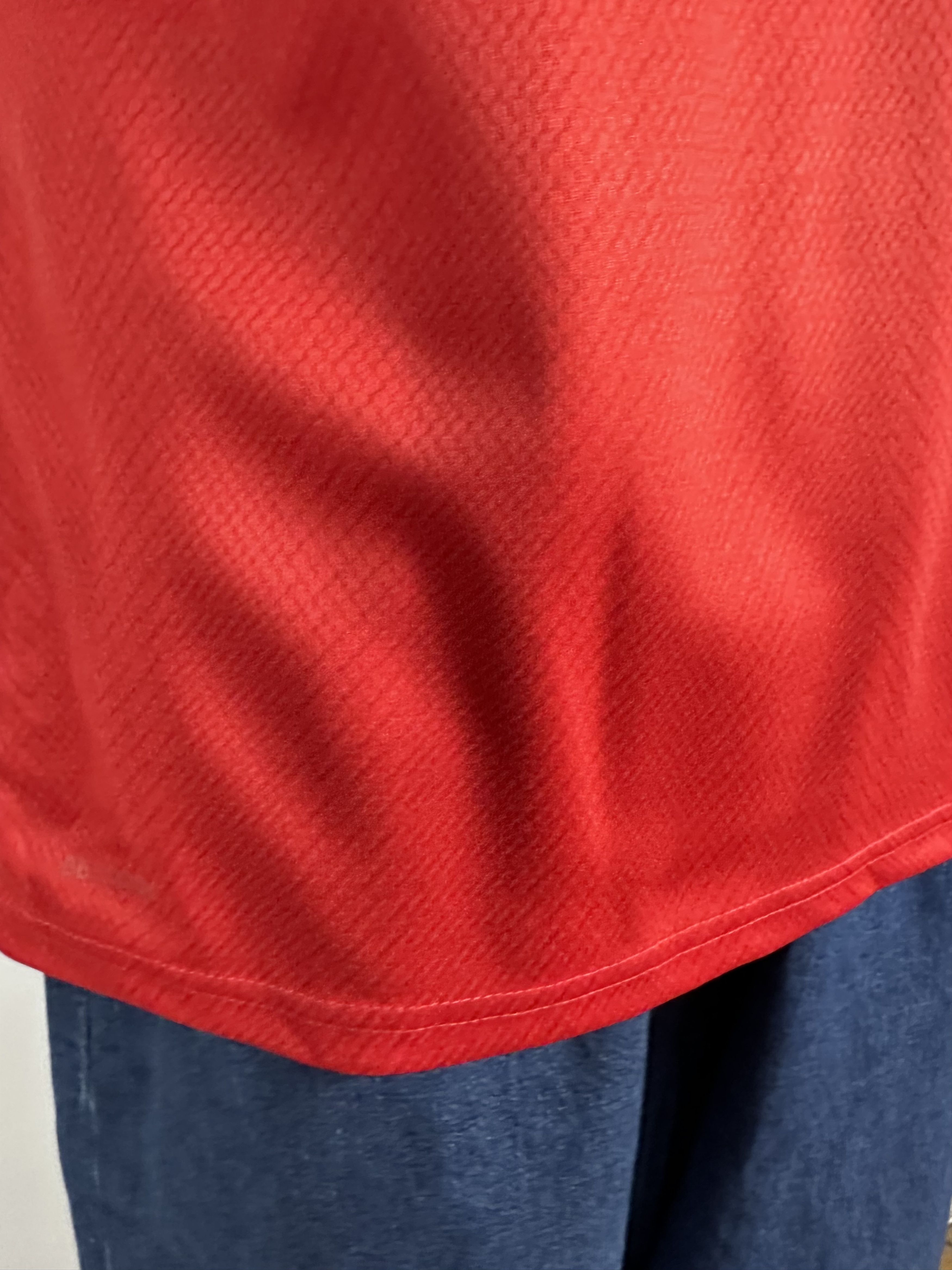 Hummel DENMARK 2022 2023 FOOTBALL SHIRT SOCCER JERSEY #25 LINDSTROM Size US S / EU 44-46 / 1 - 8 Thumbnail