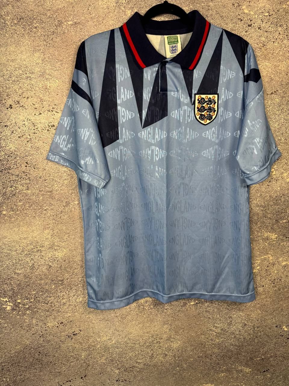 Vintage 90's England National Team 1994 Score Draw Jersey Size US L / EU 52-54 / 3 - 4 Thumbnail