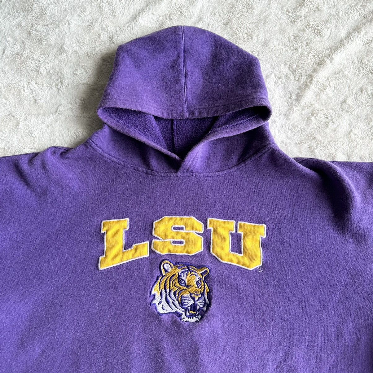 Starter Vintage LSU Hoodie Sweatshirt Mens XL Tigers Starter 90s Vtg Size US XL / EU 56 / 4 - 3 Thumbnail