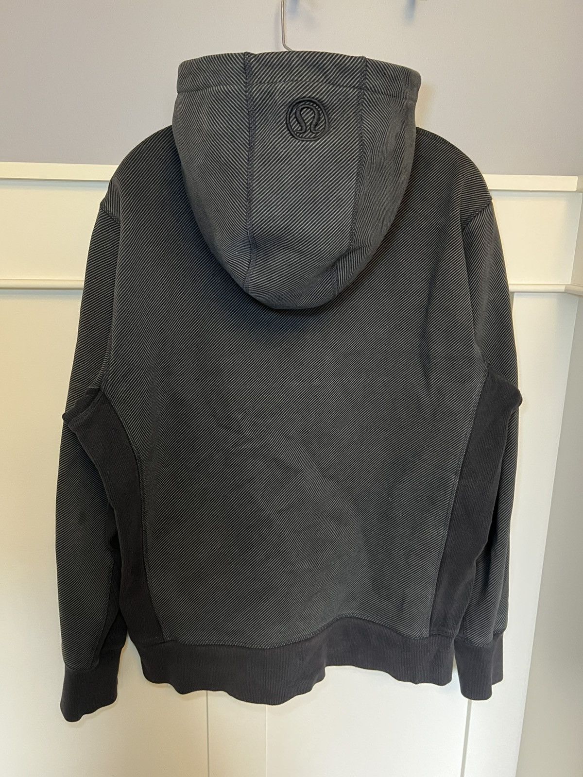 Lululemon Vintage Lululemon striped scuba high neck zip-up hoodie Size US XL / EU 56 / 4 - 2 Thumbnail