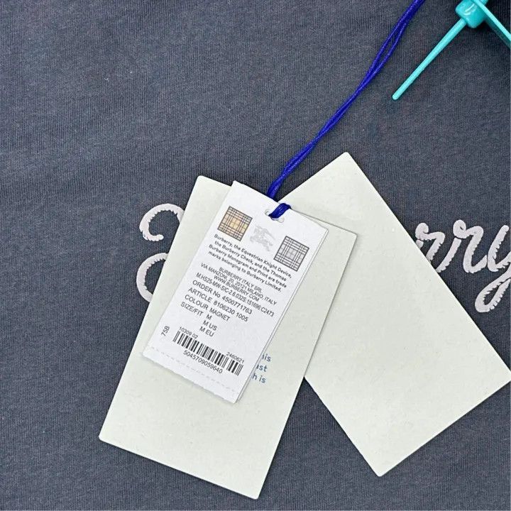 Burberry Burberry Burberry SS25 Logo Embroidered T-Shirt for Men-25 Size US M / EU 48-50 / 2 - 3 Thumbnail