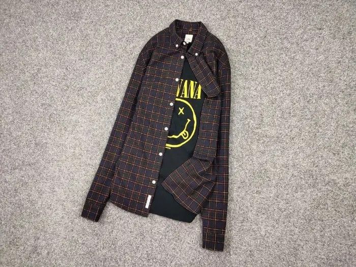 Flannel Vintage Flannel Shirt Travis Scott Style Size US M / EU 48-50 / 2 - 2 Thumbnail