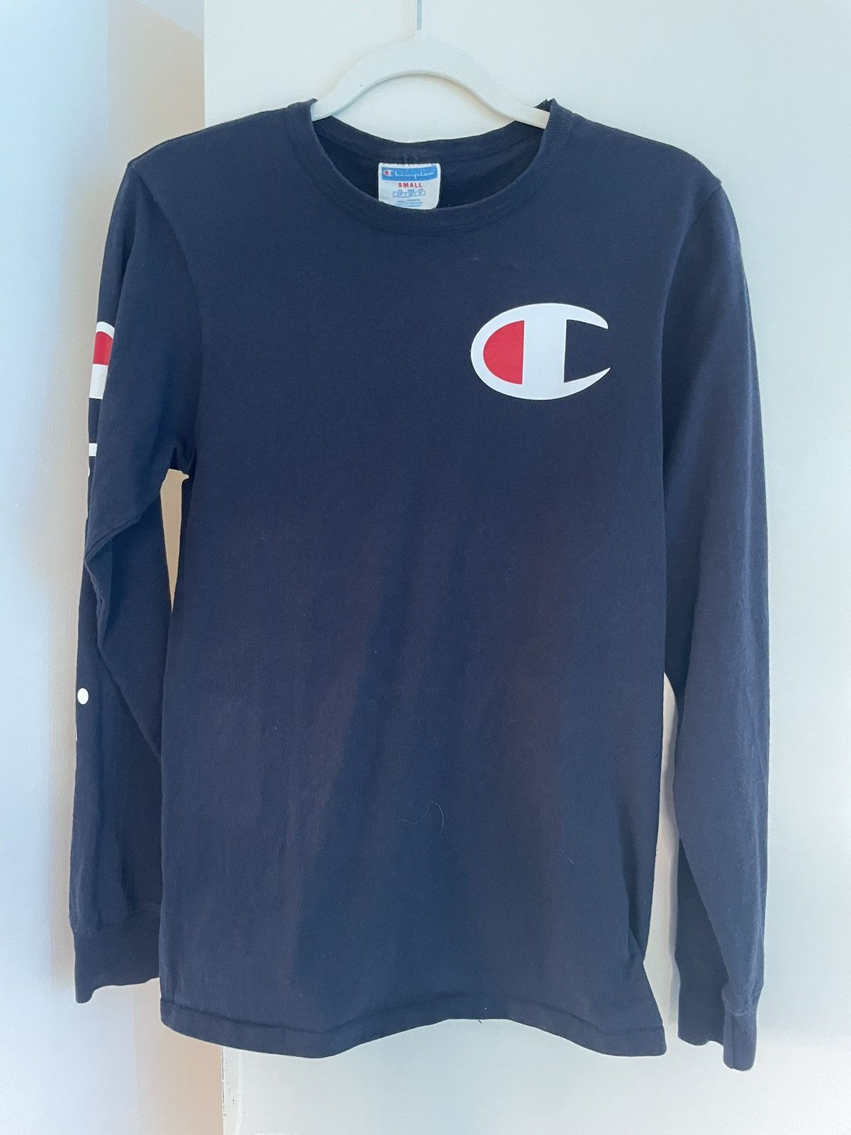 Champion Champion Longsleeve T-shirt used size Small great condition Size US XS / EU 42 / 0 - 1 Thumbnail