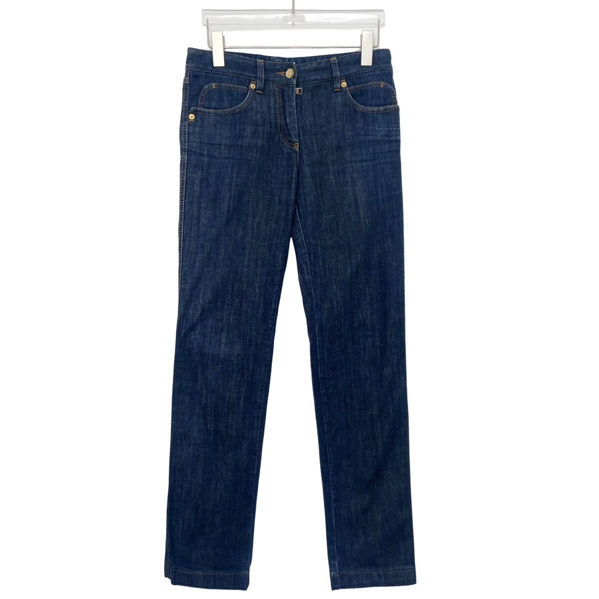 Dolce & Gabbana Dolce Gabbana Dark Blue Women's Jeans K26WX Size 26" / US 2 / IT 38 - 1 Thumbnail