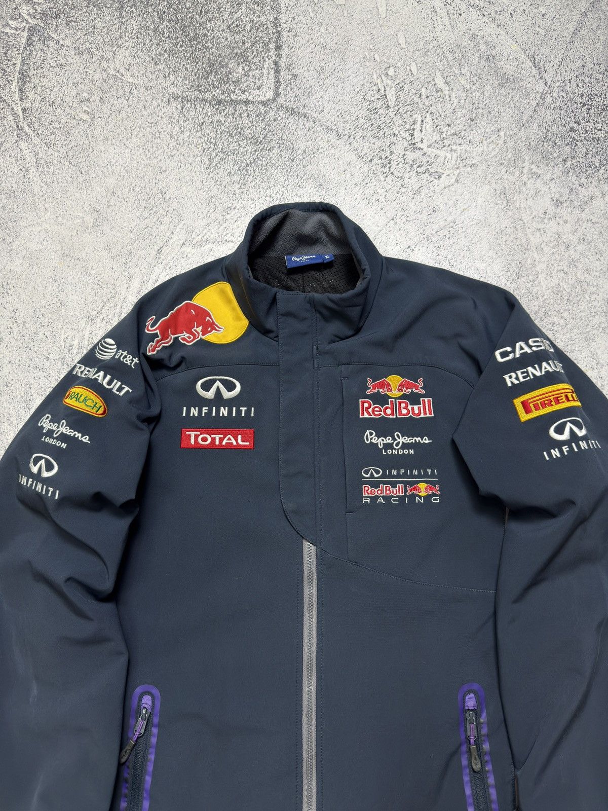 Pepe Jeans Vintage Red Bull Racing F1 Team Softshell Jacket Pepe Jeans Size US XL / EU 56 / 4 - 4 Thumbnail