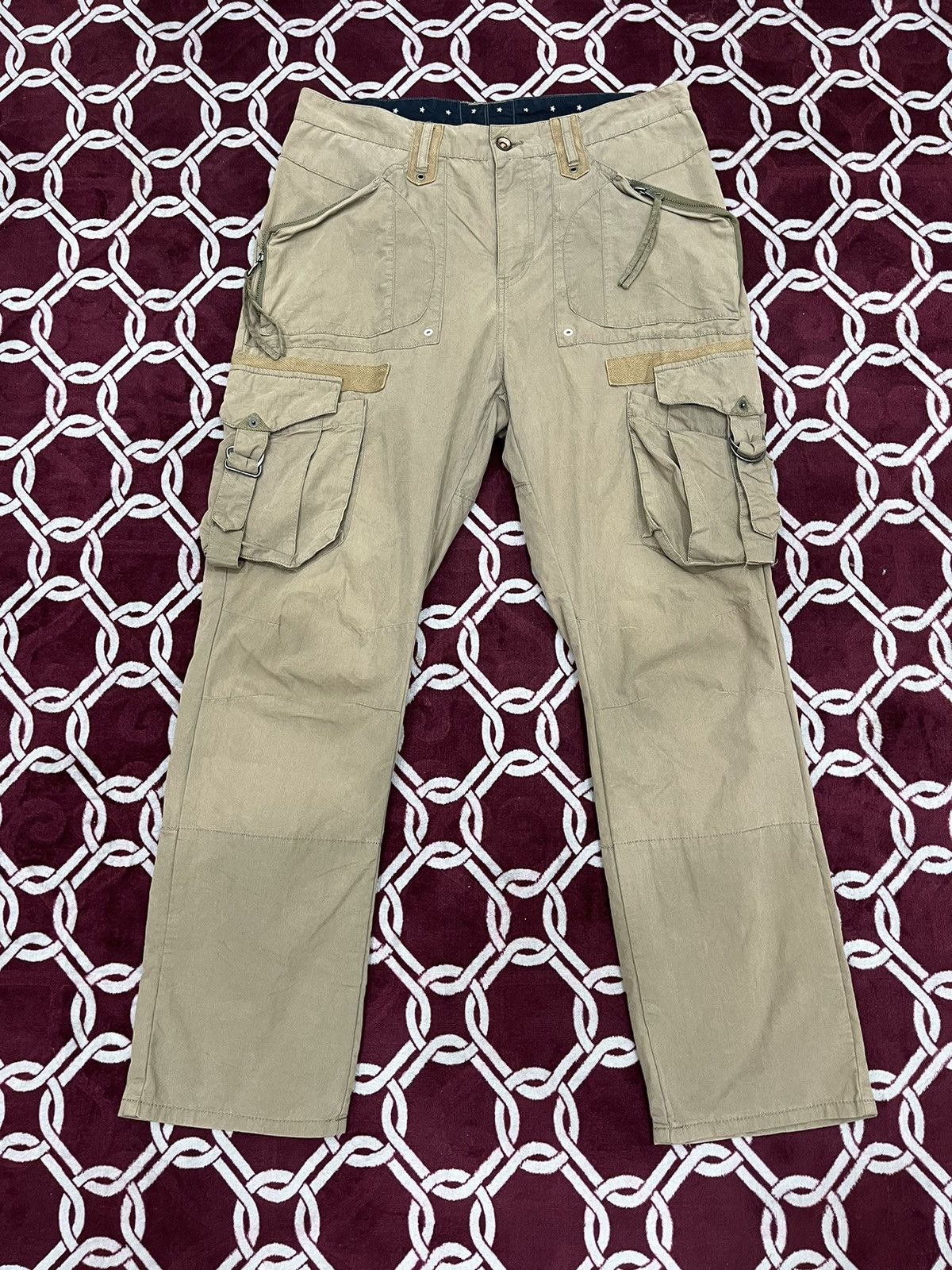PPFM Tactical Cargo Tapered Pants Japanese Brand × PPFM