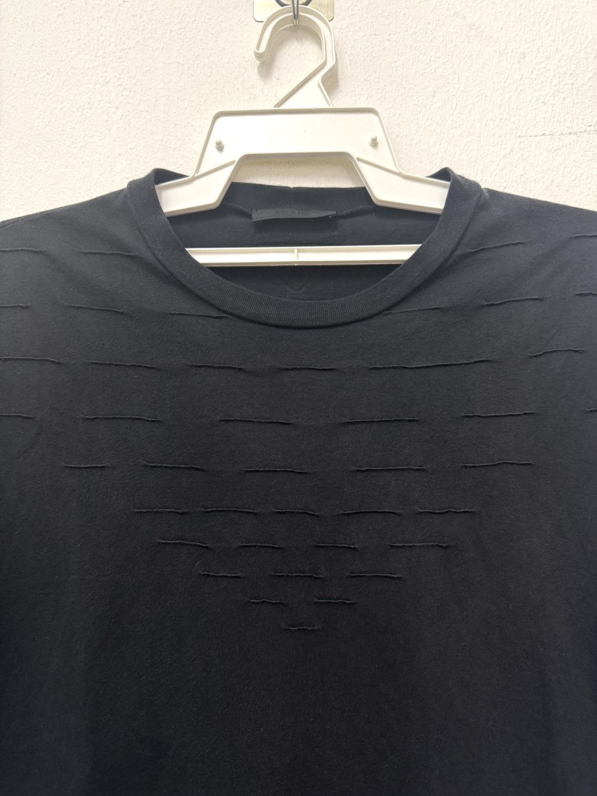 Prada Prada Embrossed Line Logo Colour Plaid Tee Sizs Xs - M Size US XS / EU 42 / 0 - 2 Thumbnail