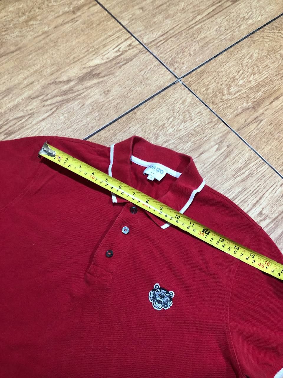 Kenzo Vintage red T-Shirt Kenzo logo crazy Y2K size S streetwear Size US S / EU 44-46 / 1 - 13 Thumbnail