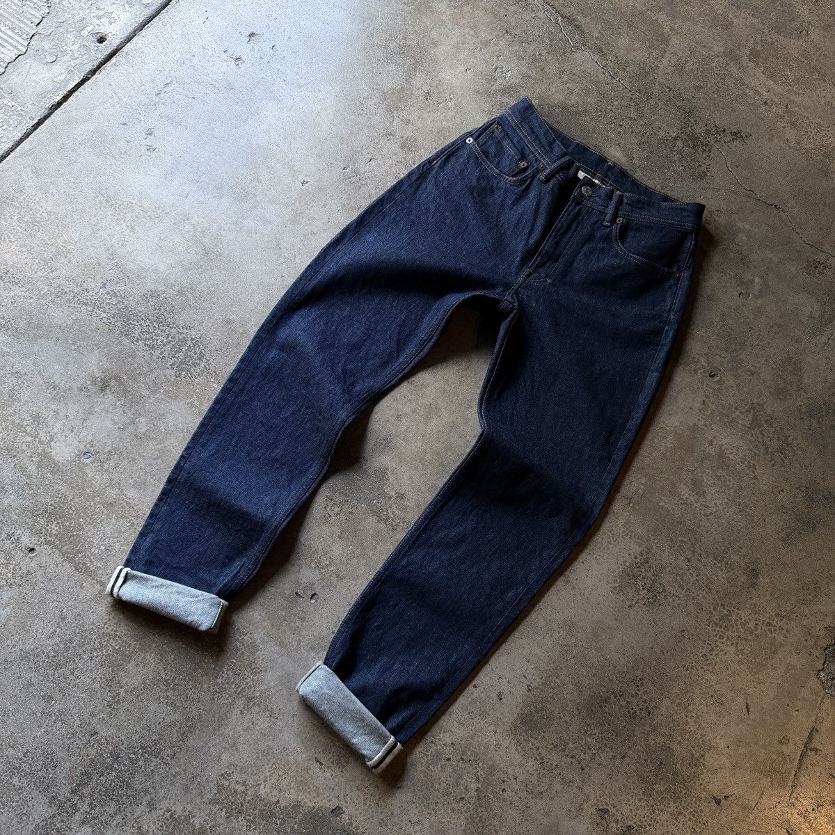 Acne Studios Baggy Jeans Acne Studios Selvedge Raw Denim Size US 27 - 7 Thumbnail