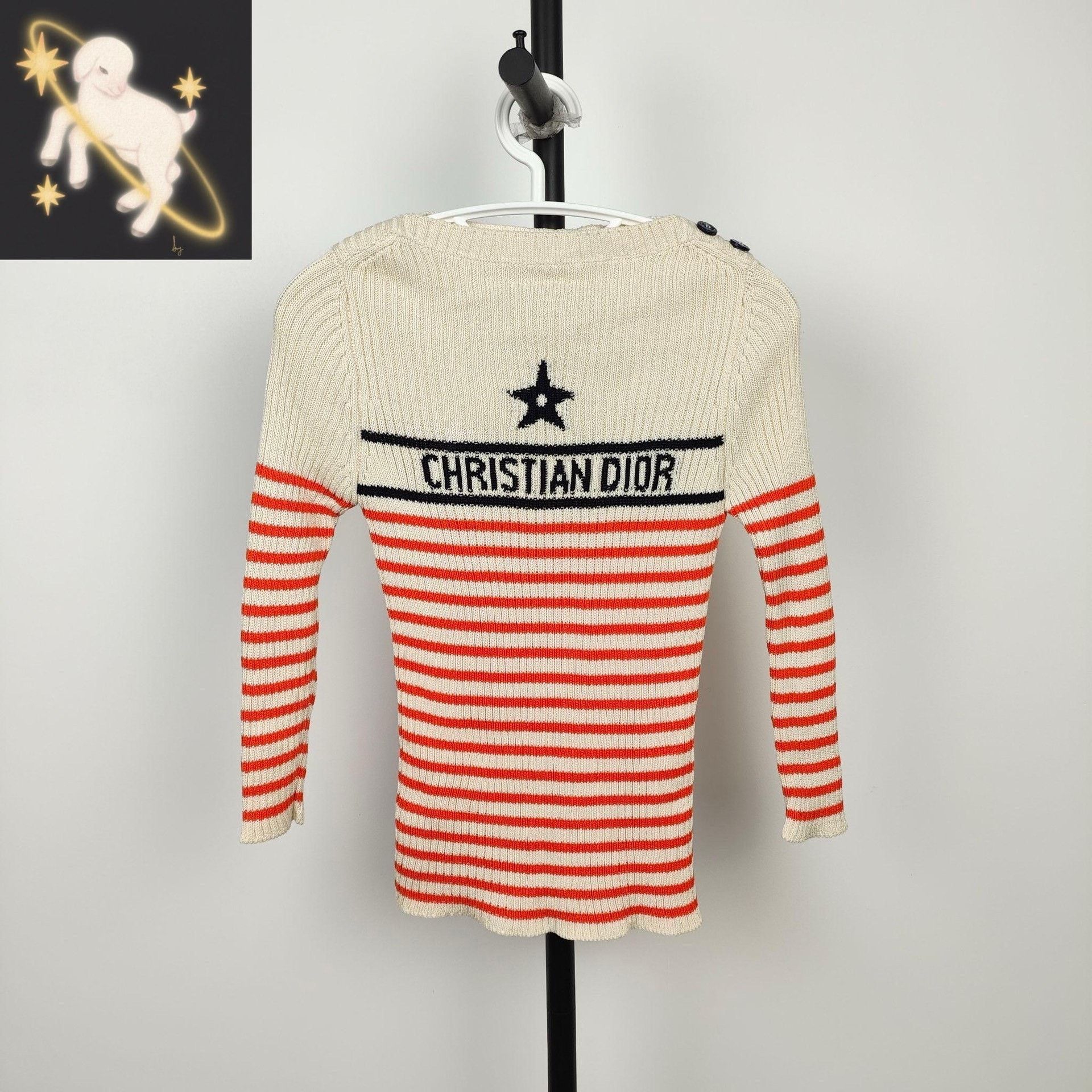 Dior Dior Red Sweater 36 Women Size S / US 4 / IT 40 - 1 Thumbnail