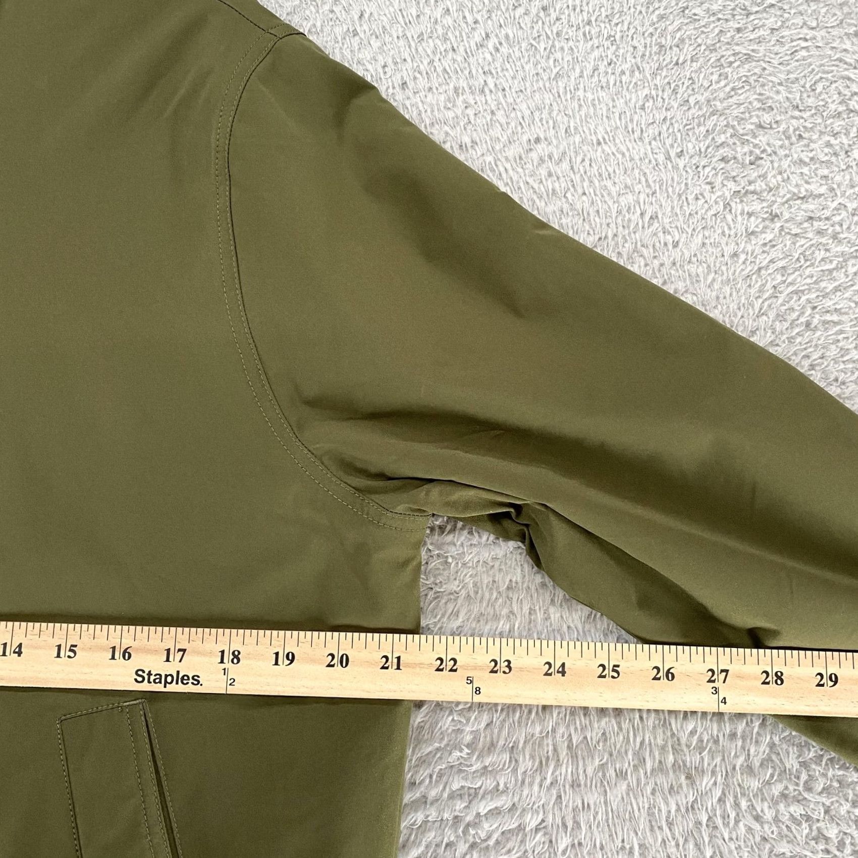 Banana Republic VINTAGE Banana Republic Bomber Jacket Mens S Green Full Zip Insulated Lined Military Size US S / EU 44-46 / 1 - 5 Thumbnail